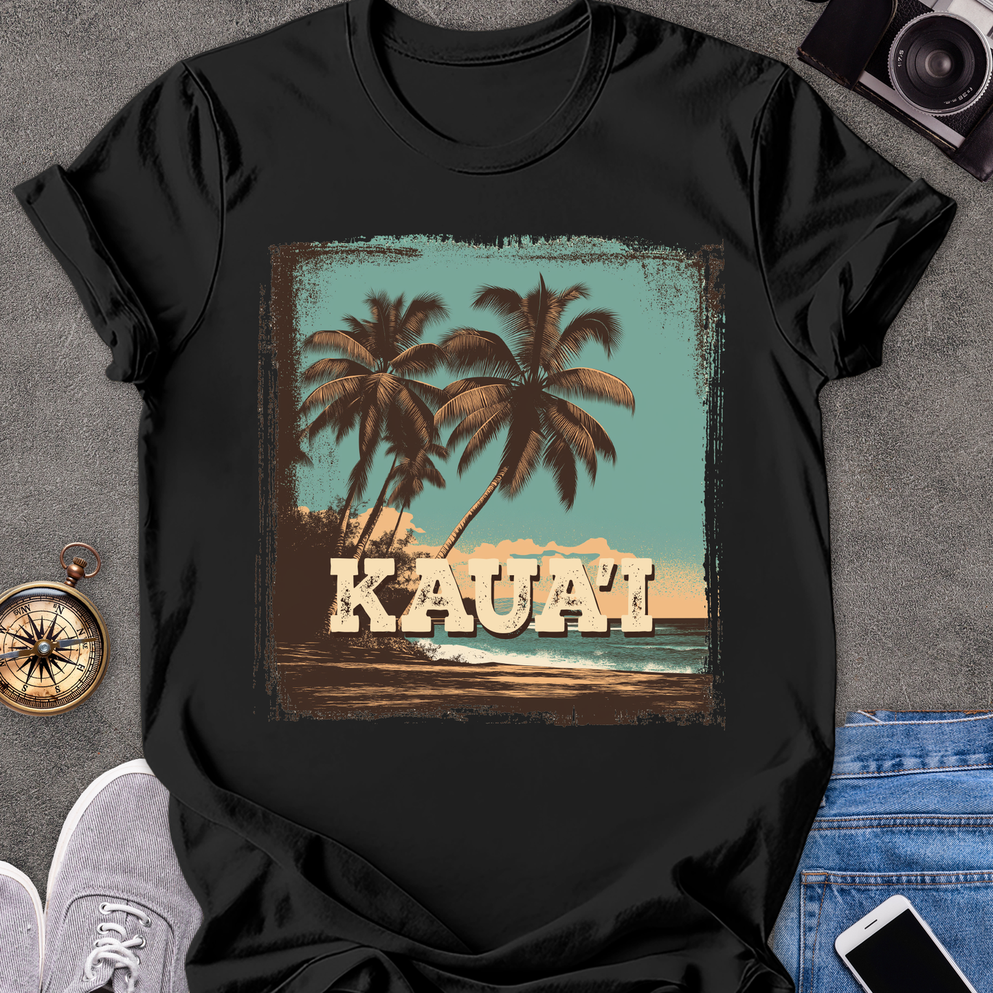 Kaua'i | Unisex Softstyle T-Shirt | Hawaii Travel Tee