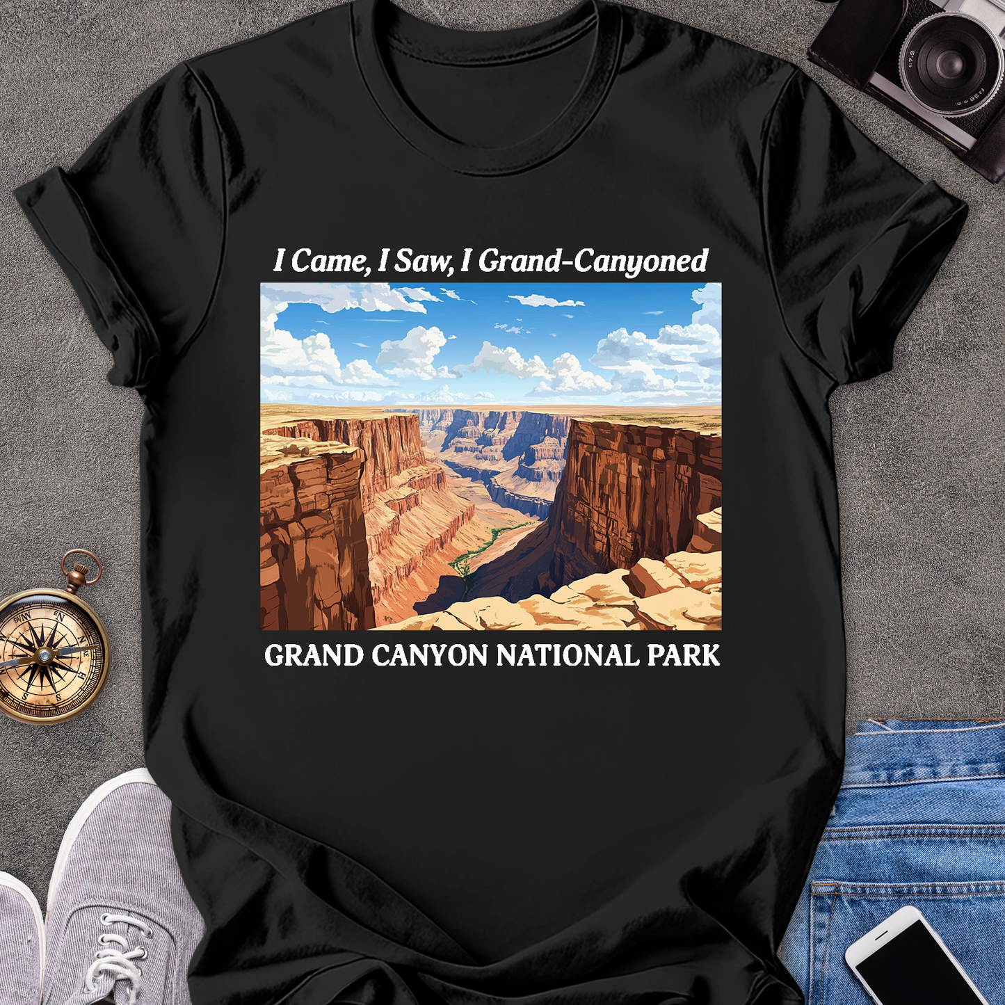 I Came, I Saw, I Grand-Cayoned | Unisex Softstyle T-Shirt | Grand Cayon National Park Tee