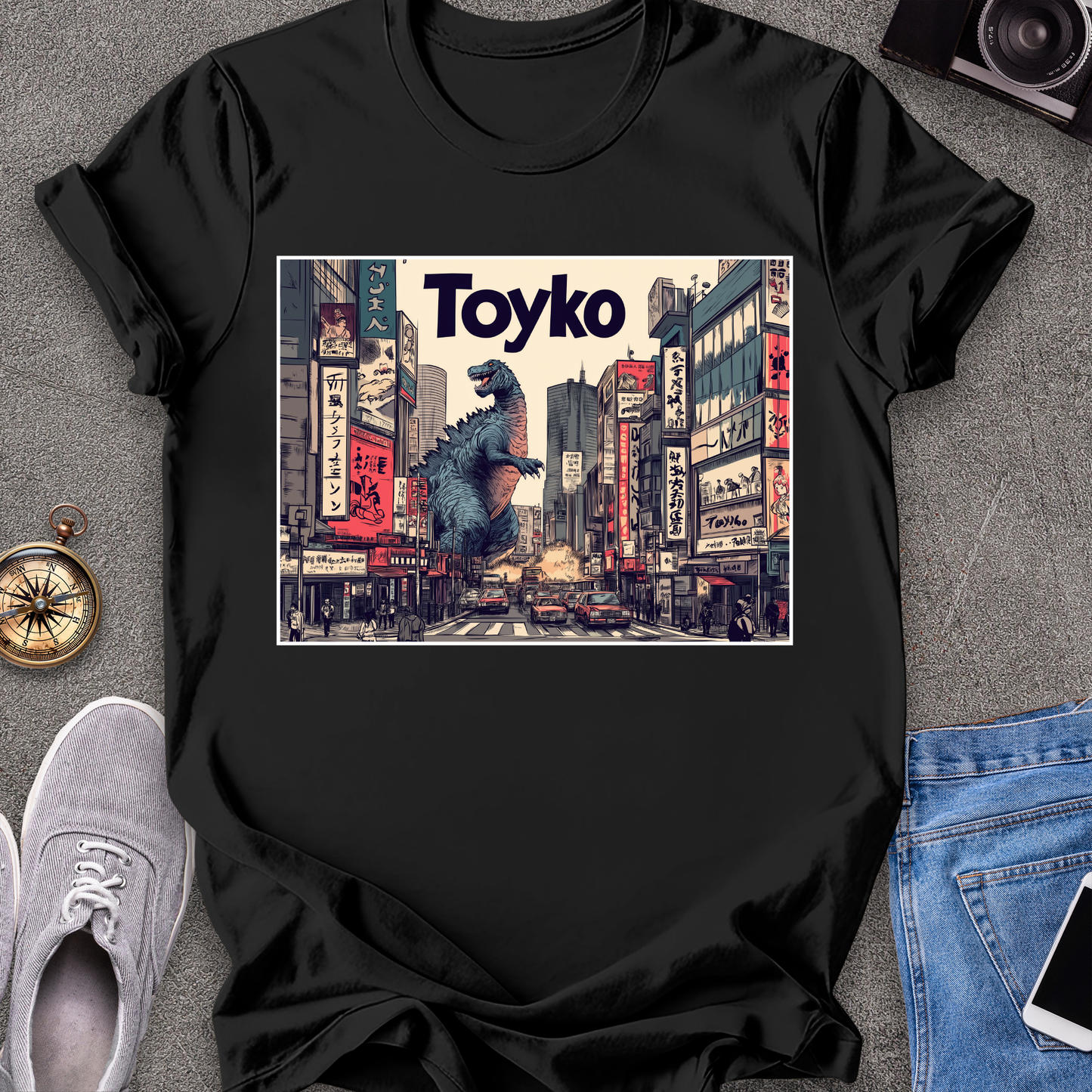 Tokyo - Godzilla T-Shirt