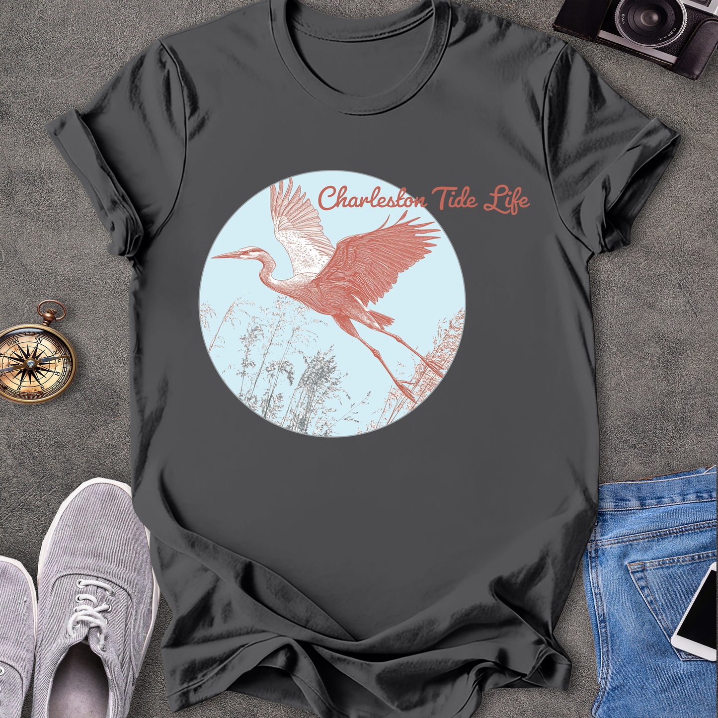 Charlestown Tide Life - South Carolina T-Shirt