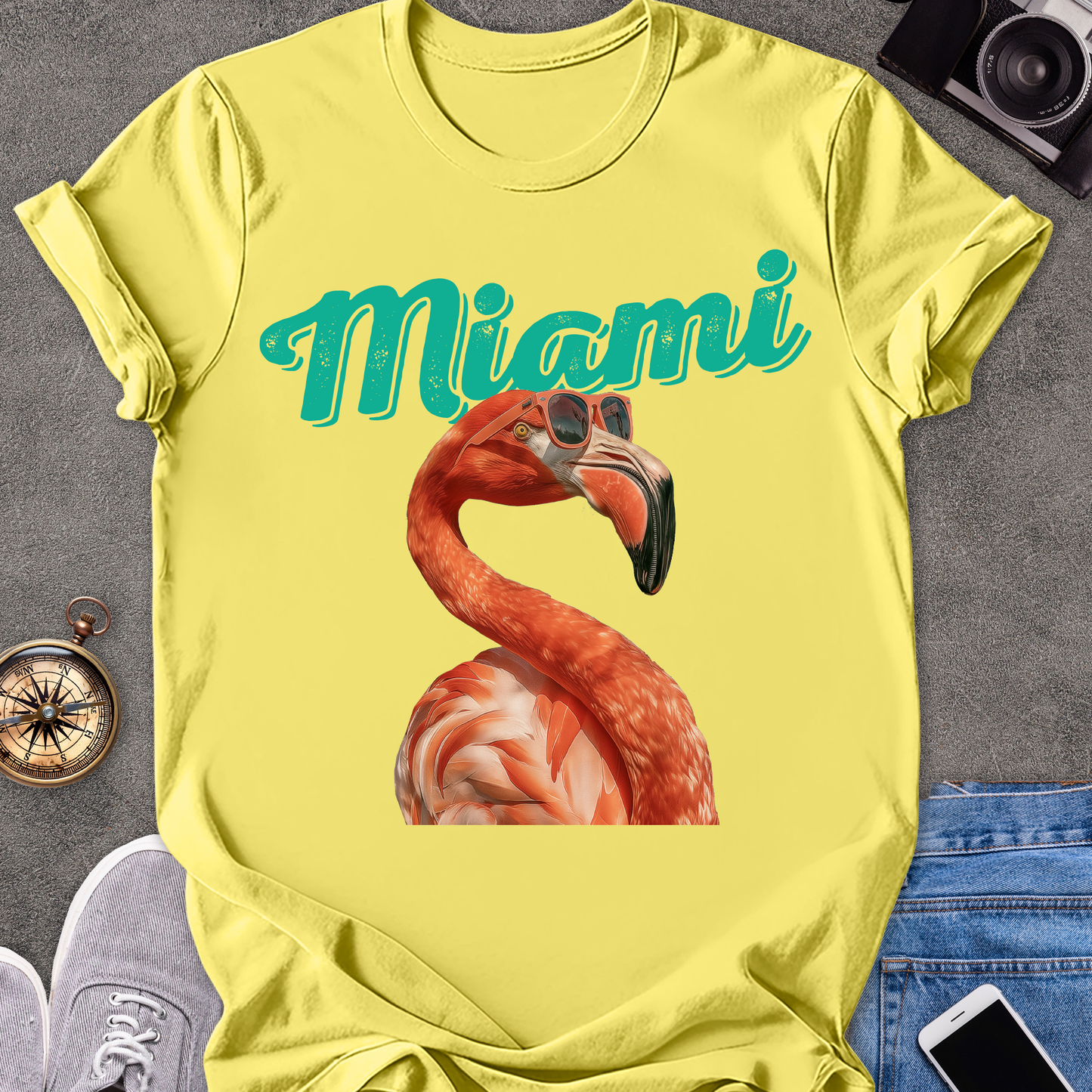 Miami| Unisex Softstyle T-Shirt | Florida Travel Tee