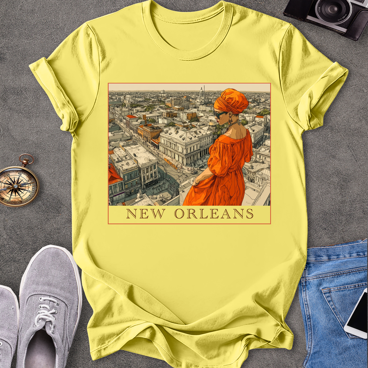 New Orleans - Mystery Lady T-Shirt