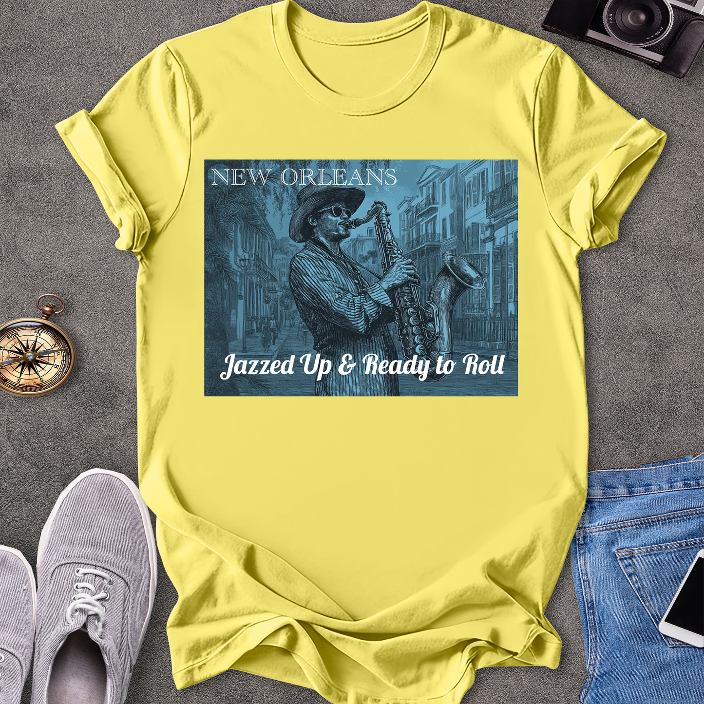 New Orleans - Jazzed Up & Ready to Roll T-Shirt