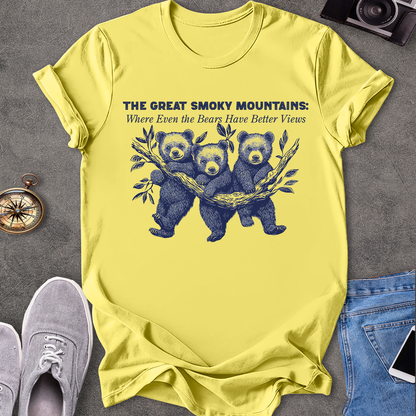 Where Even The Bears Have Better Views, The Great Smoky Mountains-Tennessee