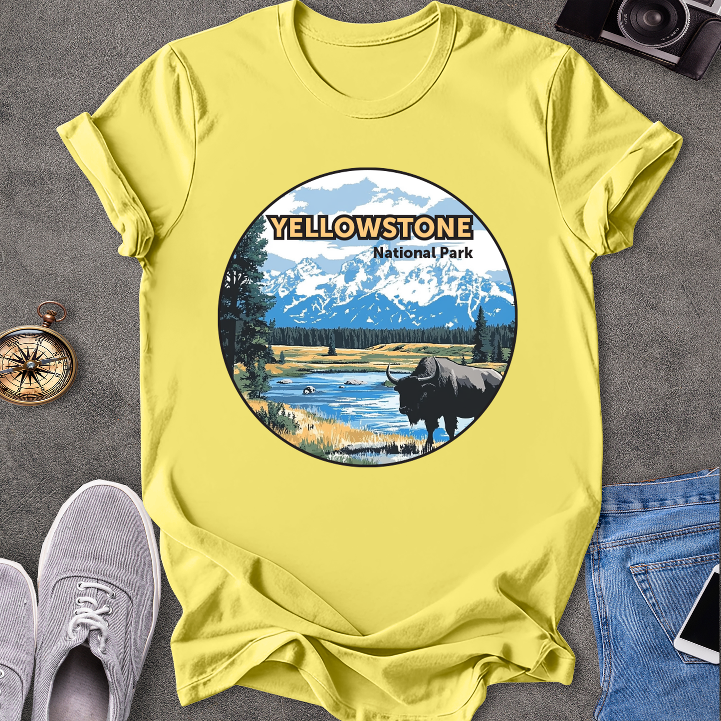 Yellowstone National Park, Wyoming T-Shirt