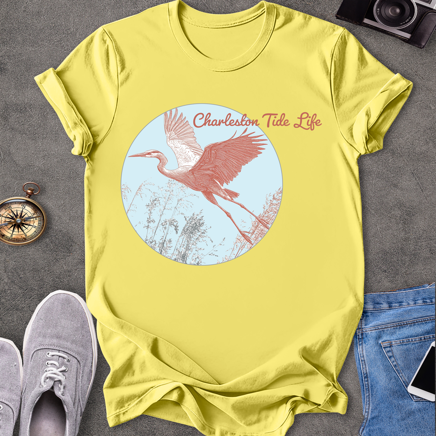 Charlestown Tide Life - South Carolina T-Shirt