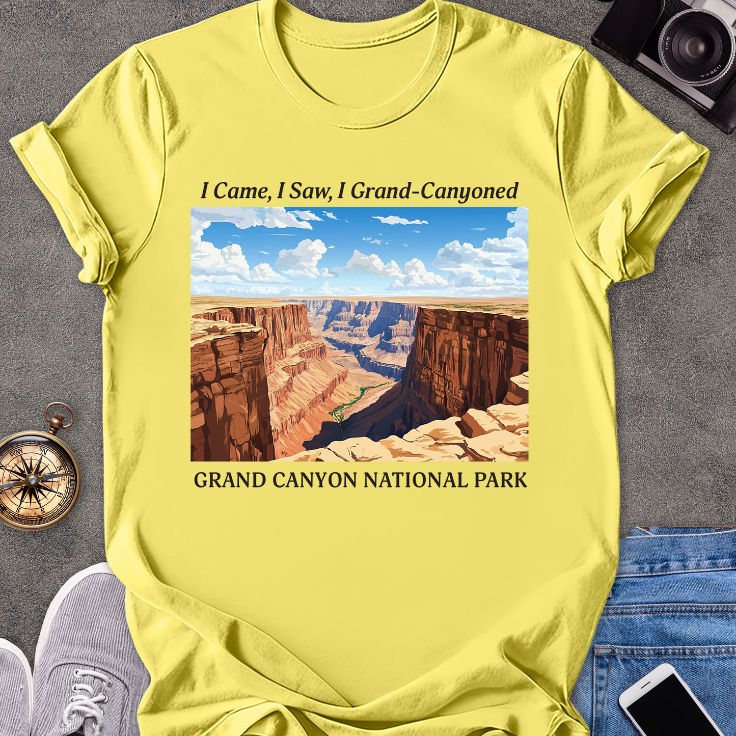I Came, I Saw, I Grand-Cayoned | Unisex Softstyle T-Shirt | Grand Cayon National Park Tee