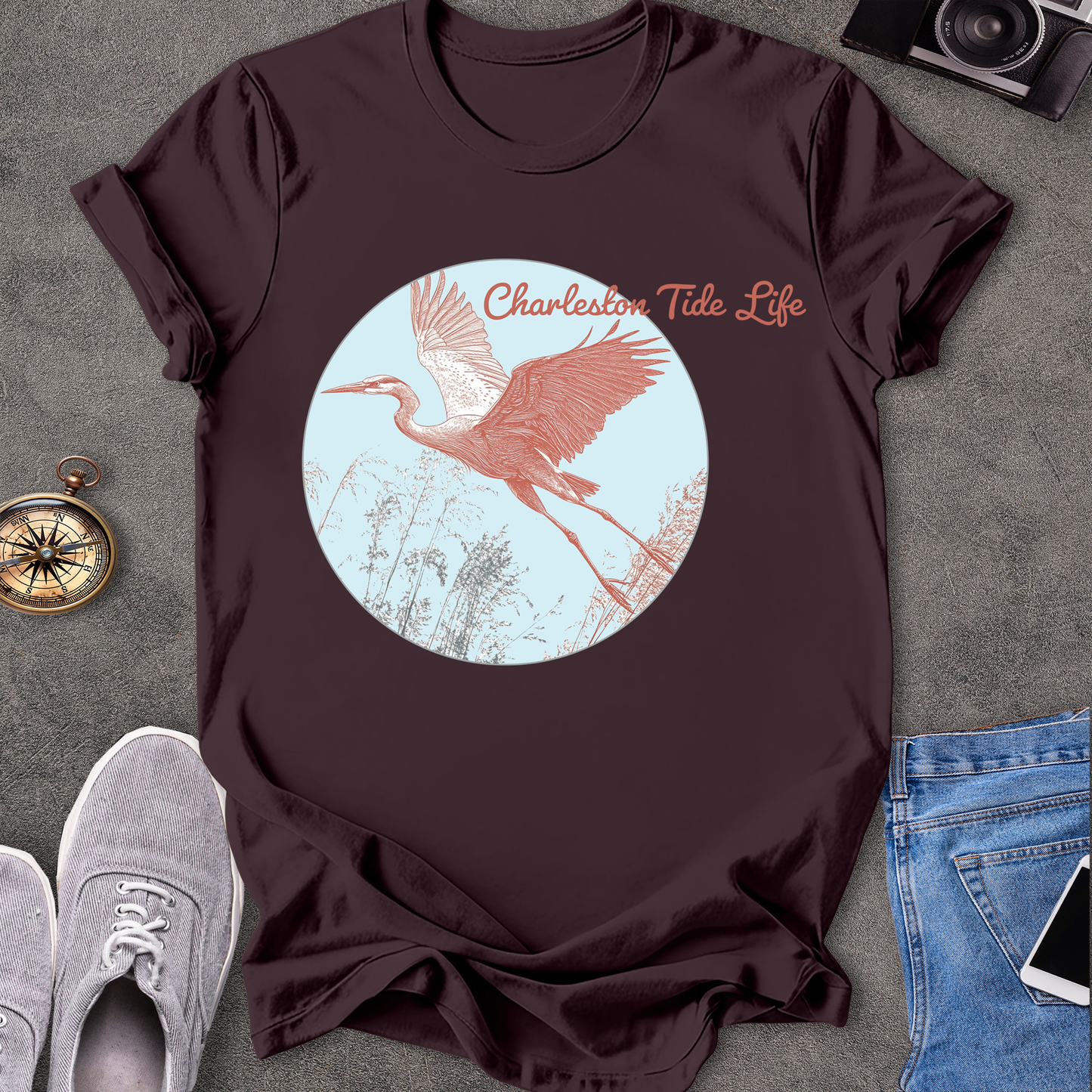 Charlestown Tide Life - South Carolina T-Shirt