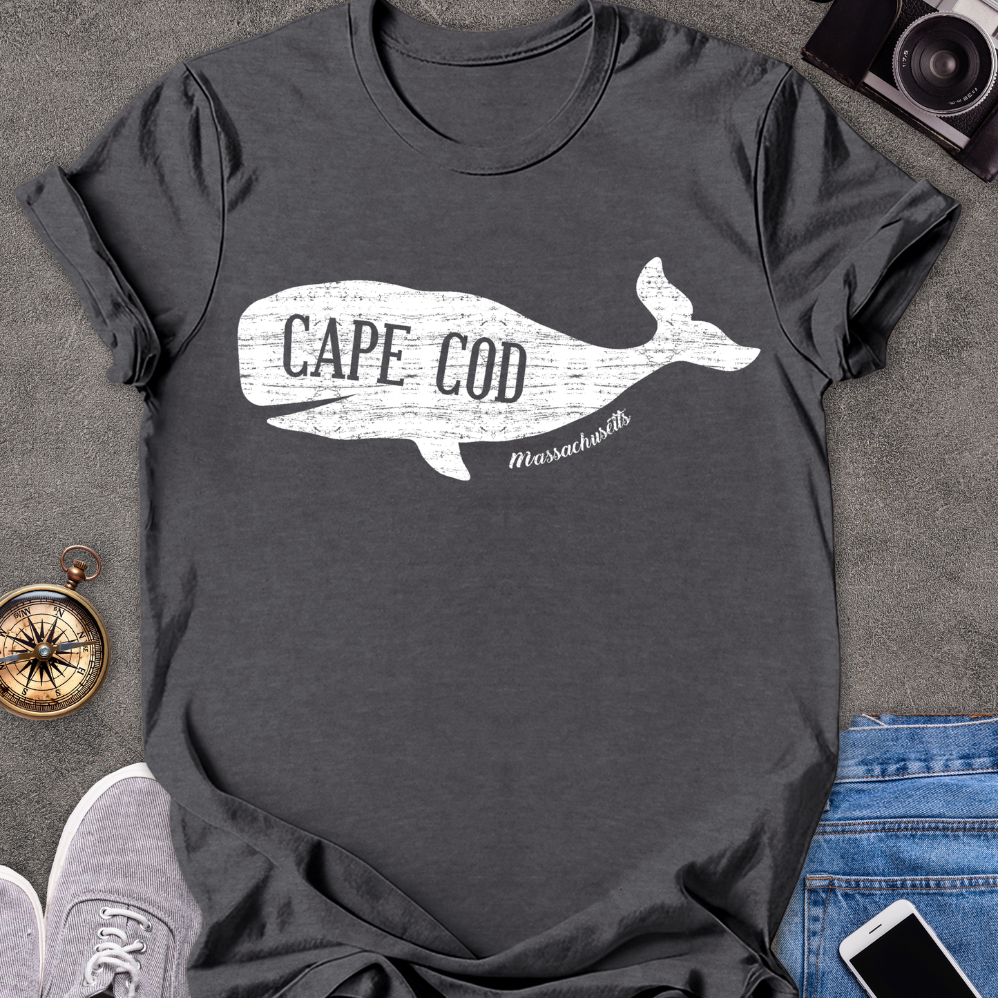 Cape Cod - Massachusetts | Unisex Softstyle T-Shirt | Travel and Beach Lover Tee