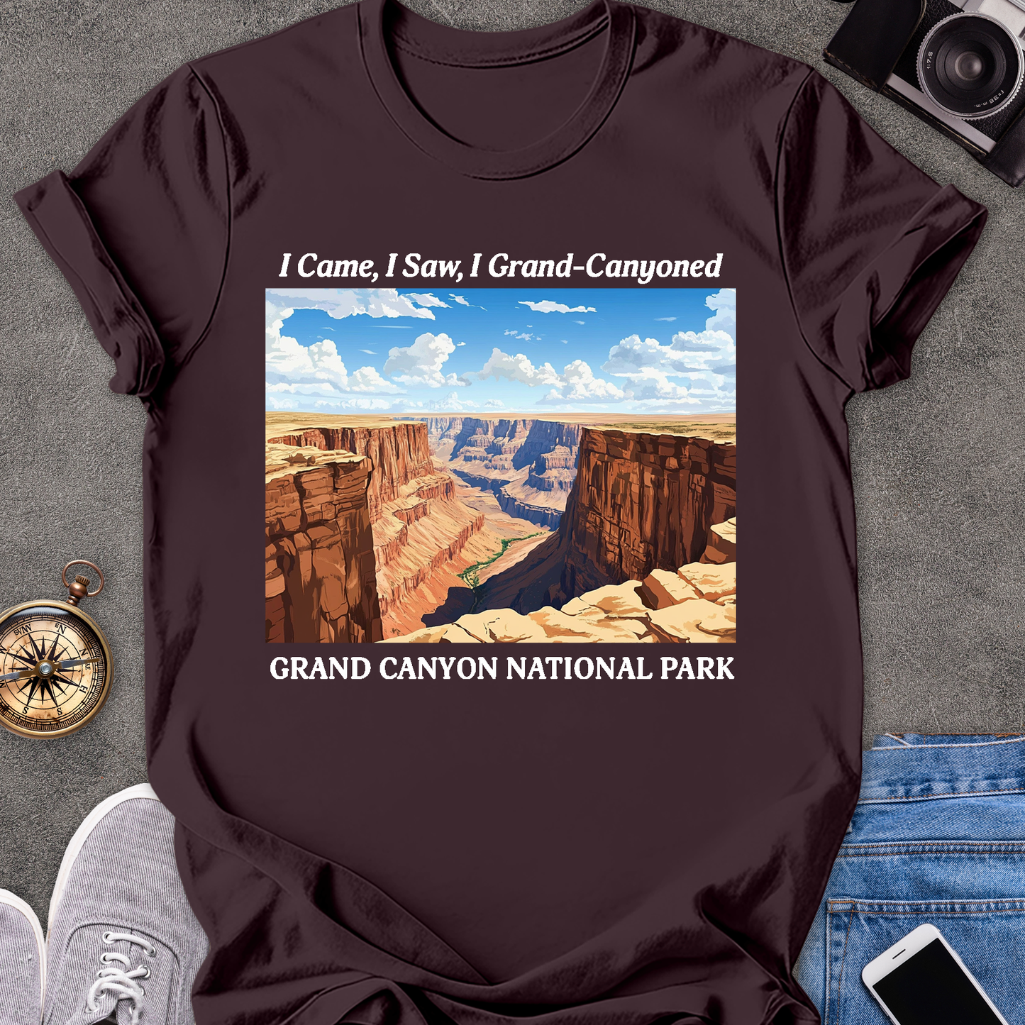 I Came, I Saw, I Grand-Cayoned | Unisex Softstyle T-Shirt | Grand Cayon National Park Tee