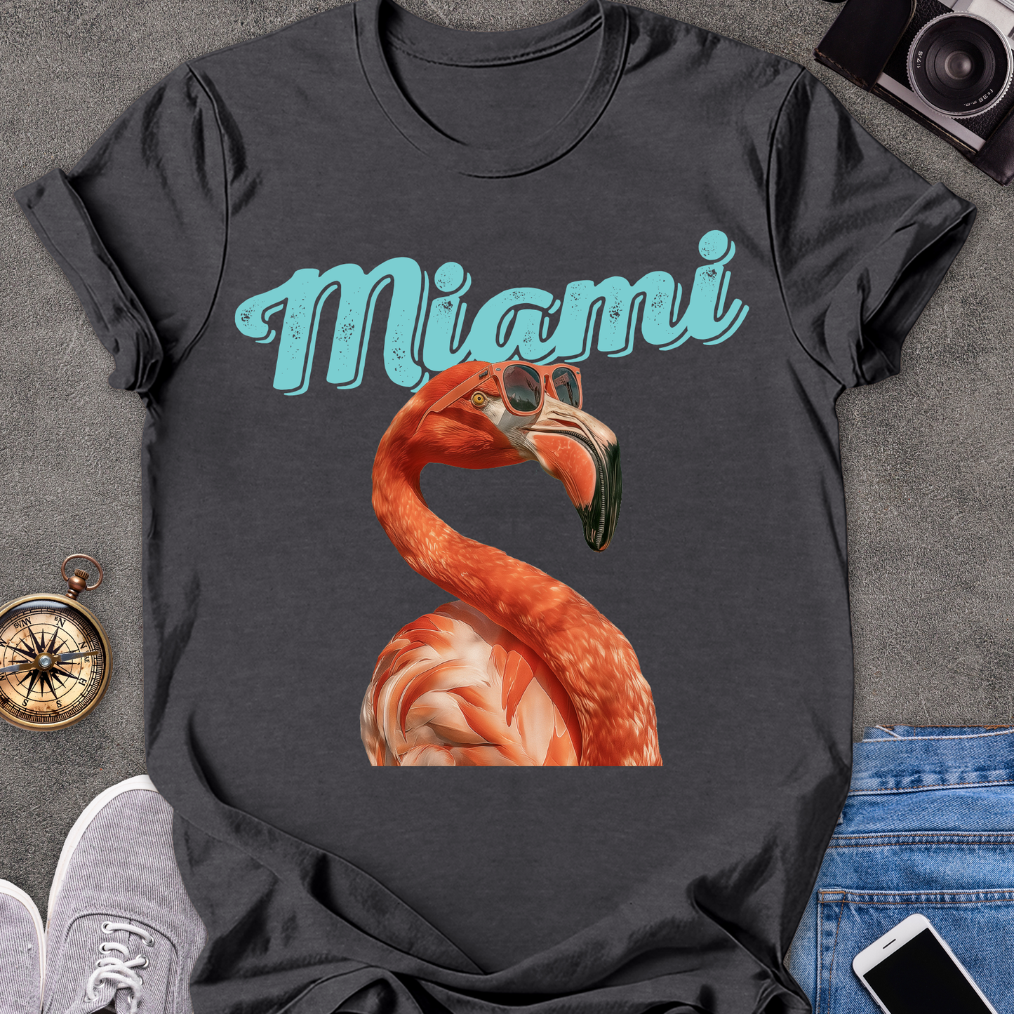 Miami| Unisex Softstyle T-Shirt | Florida Travel Tee