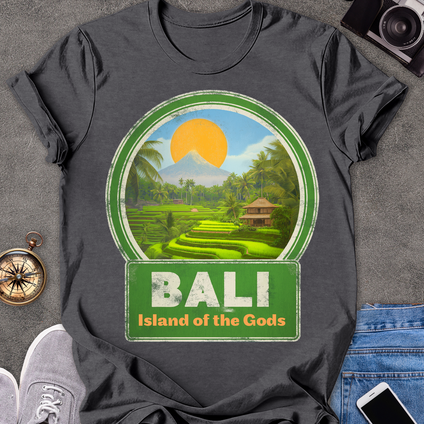 Bali, Island of the Gods | Unisex Softstyle T-Shirt | Bali Travel Tee