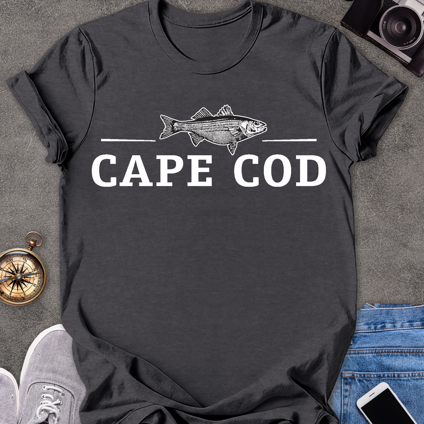 Cape Cod| Unisex Softstyle T-Shirt |Cape Cod Travel Tee