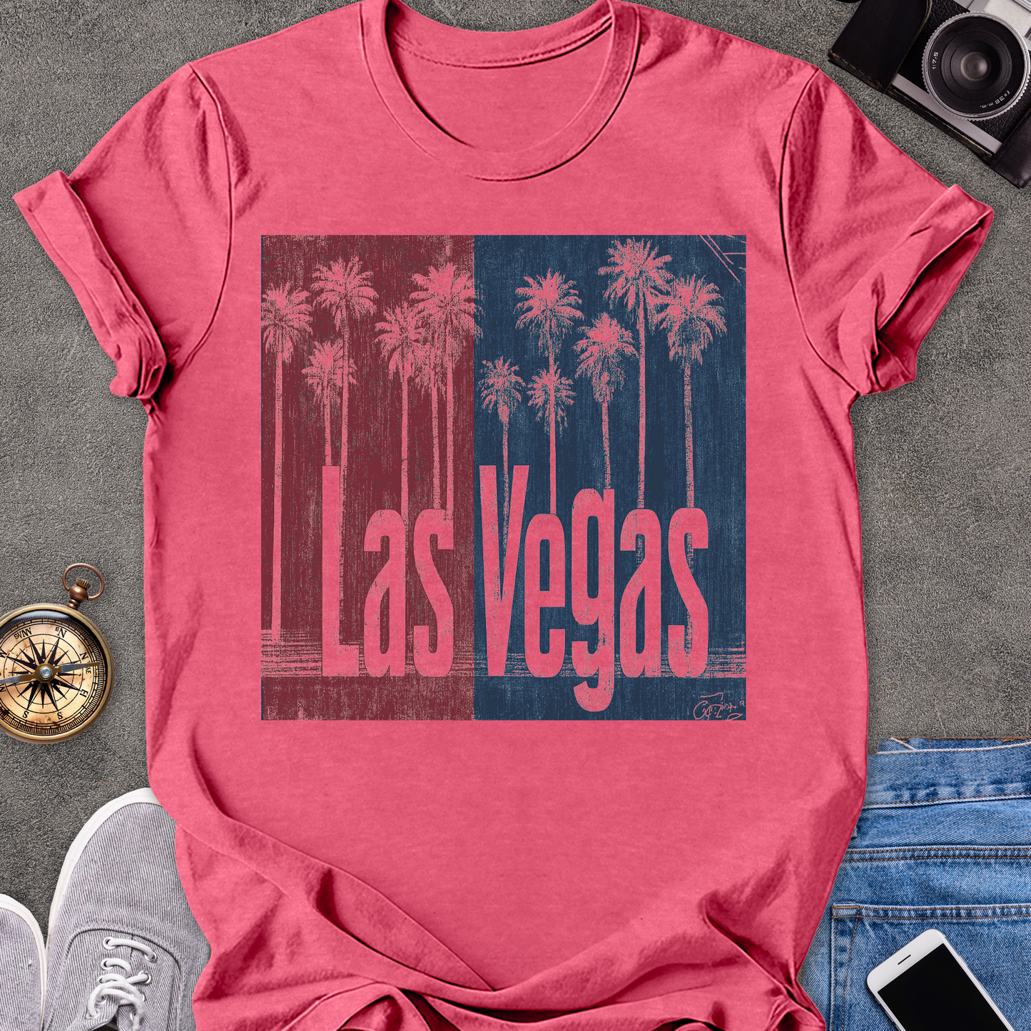Las Vegas| Unisex Softstyle T-Shirt | Nevada Travel Tee