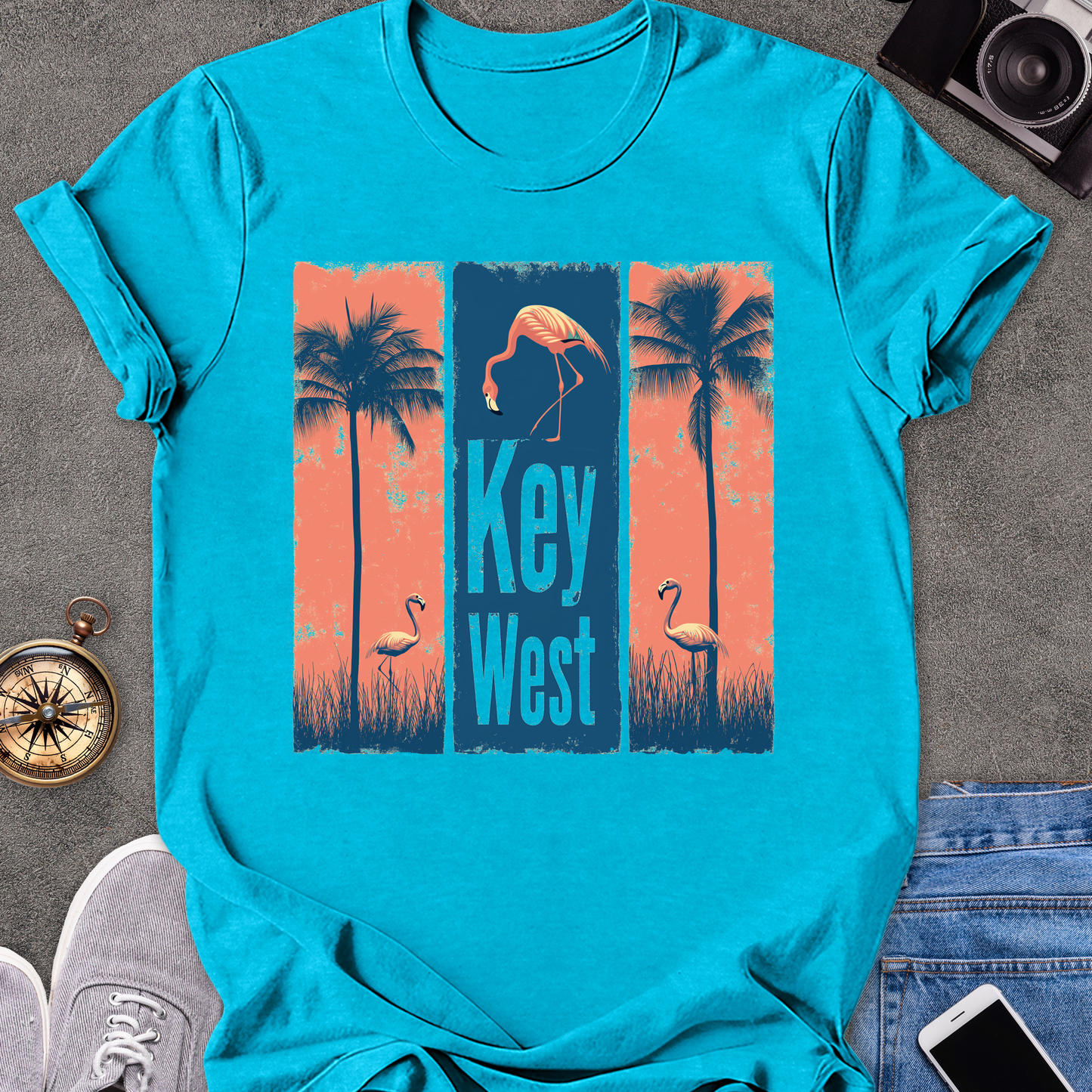 Key West| Unisex Softstyle T-Shirt | Florida Travel Tee