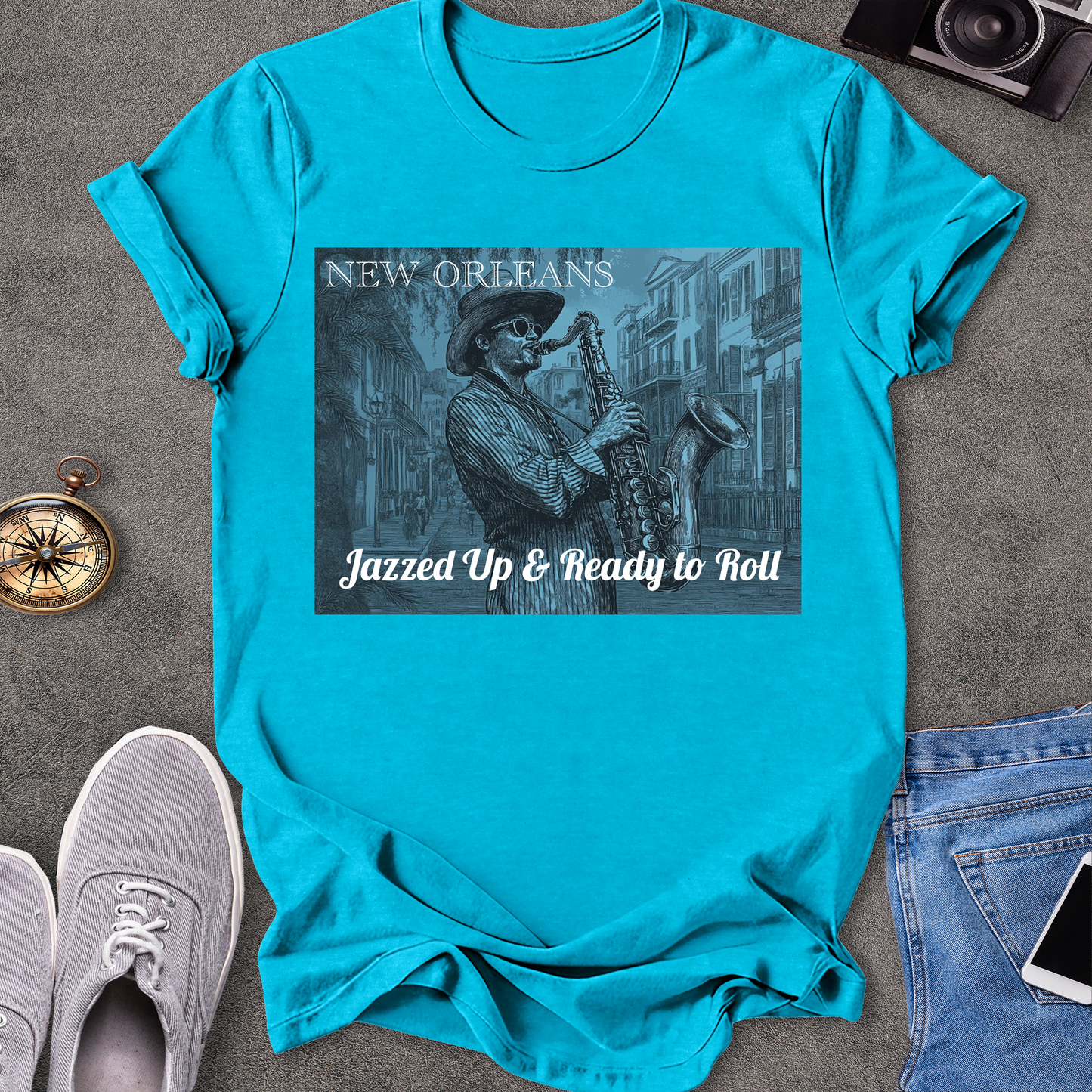 New Orleans - Jazzed Up & Ready to Roll T-Shirt
