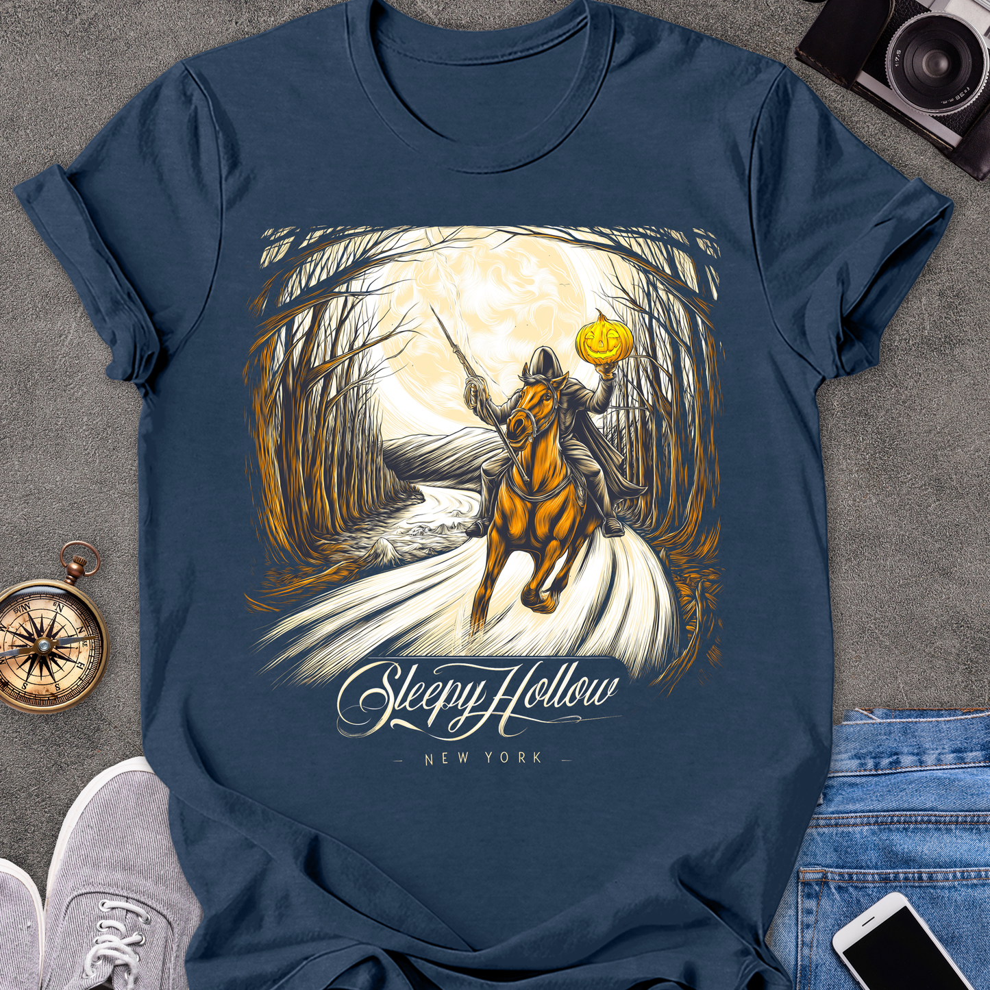 Sleepy Hollow, New York | Softstyle T-Shirt | New York Travel Tee