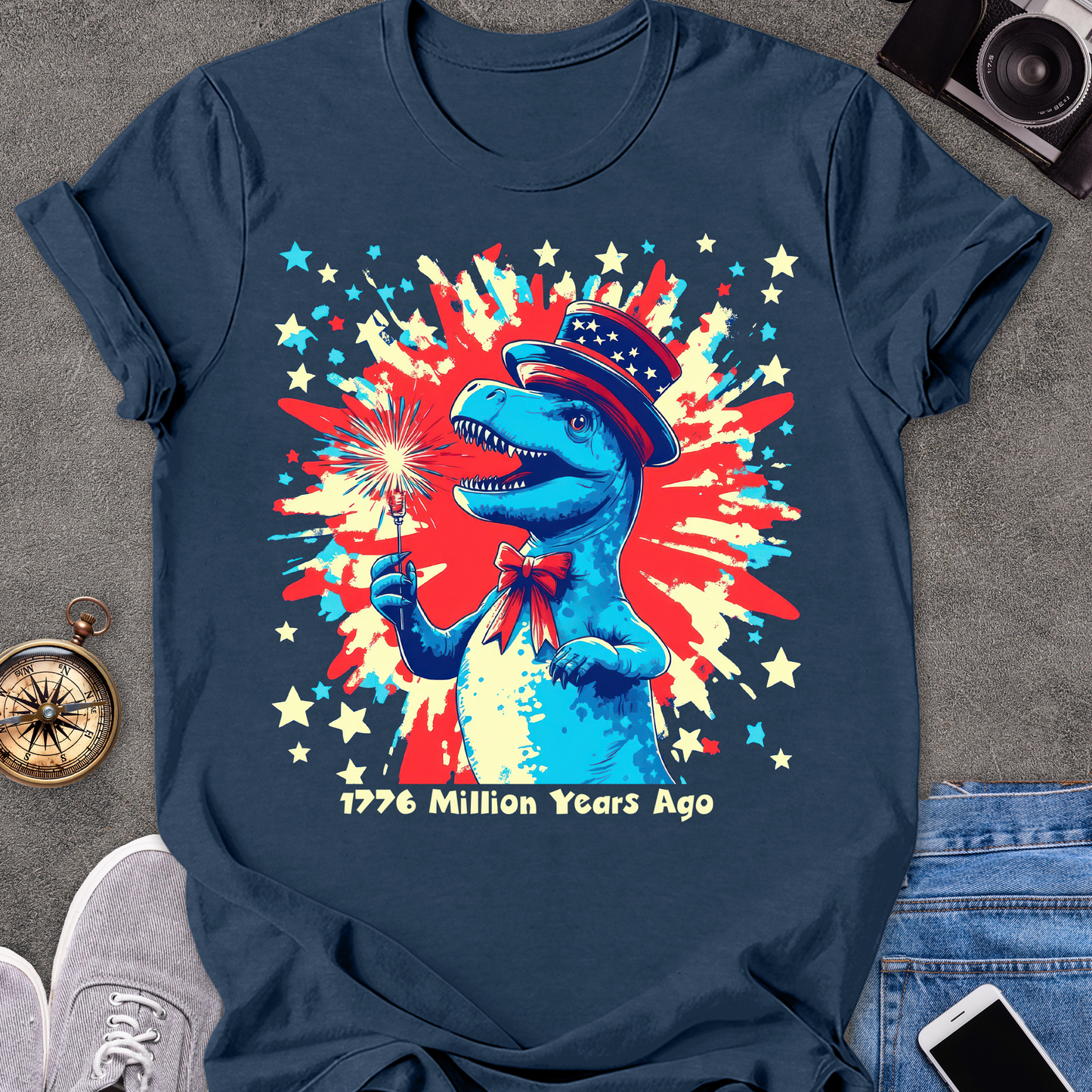 1776 Million Years Ago | Unisex Softstyle T-Shirt | USA Travel Tee