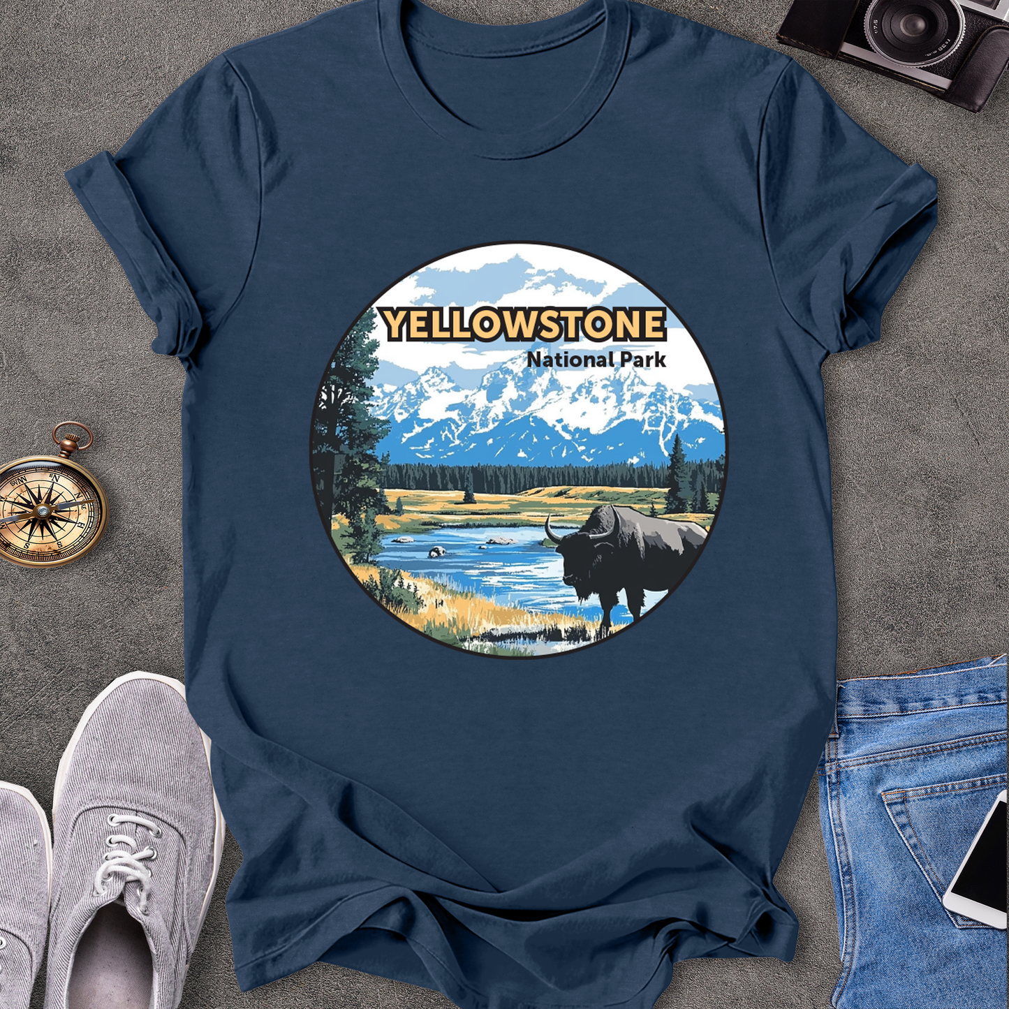 Yellowstone National Park, Wyoming T-Shirt