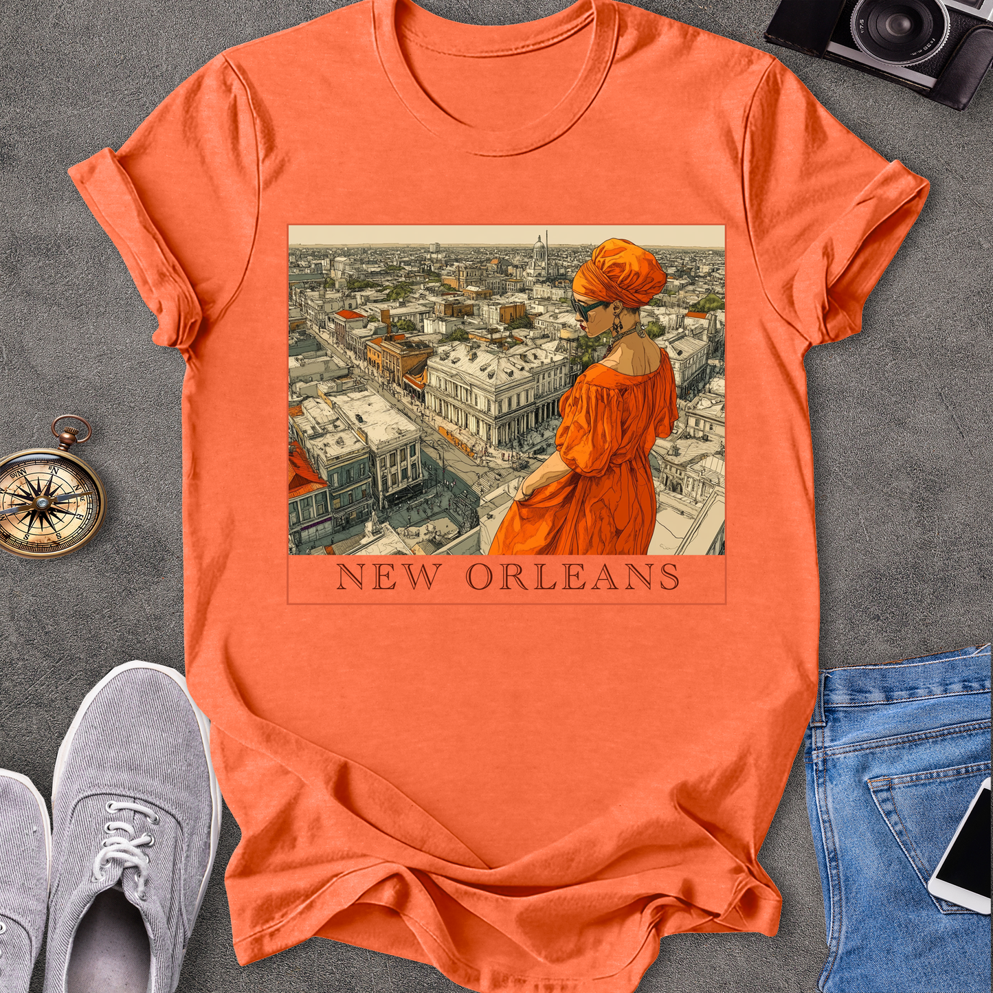 New Orleans - Mystery Lady T-Shirt