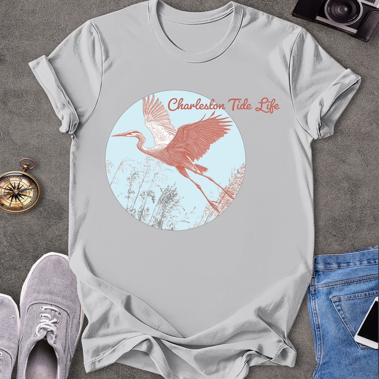 Charlestown Tide Life - South Carolina T-Shirt