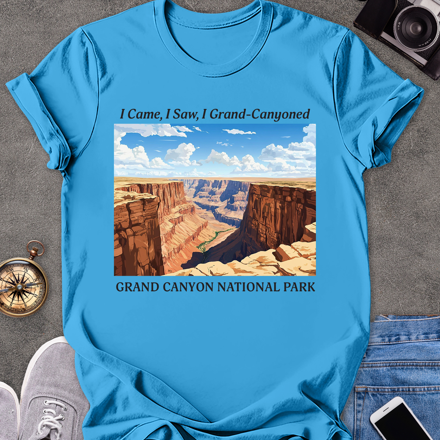 I Came, I Saw, I Grand-Cayoned | Unisex Softstyle T-Shirt | Grand Cayon National Park Tee
