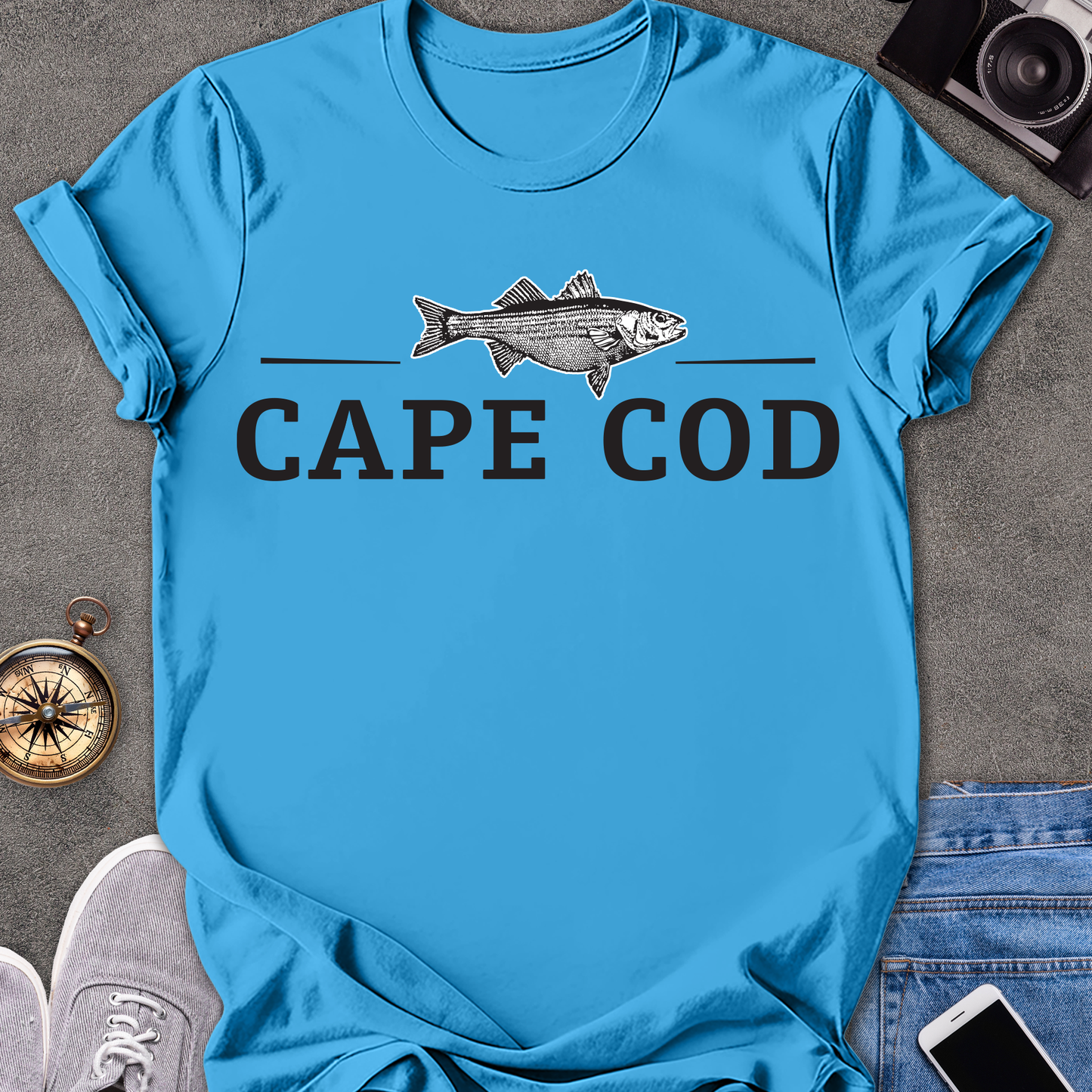 Cape Cod| Unisex Softstyle T-Shirt |Cape Cod Travel Tee