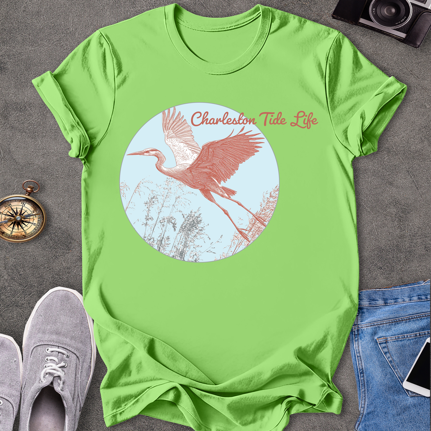 Charlestown Tide Life - South Carolina T-Shirt
