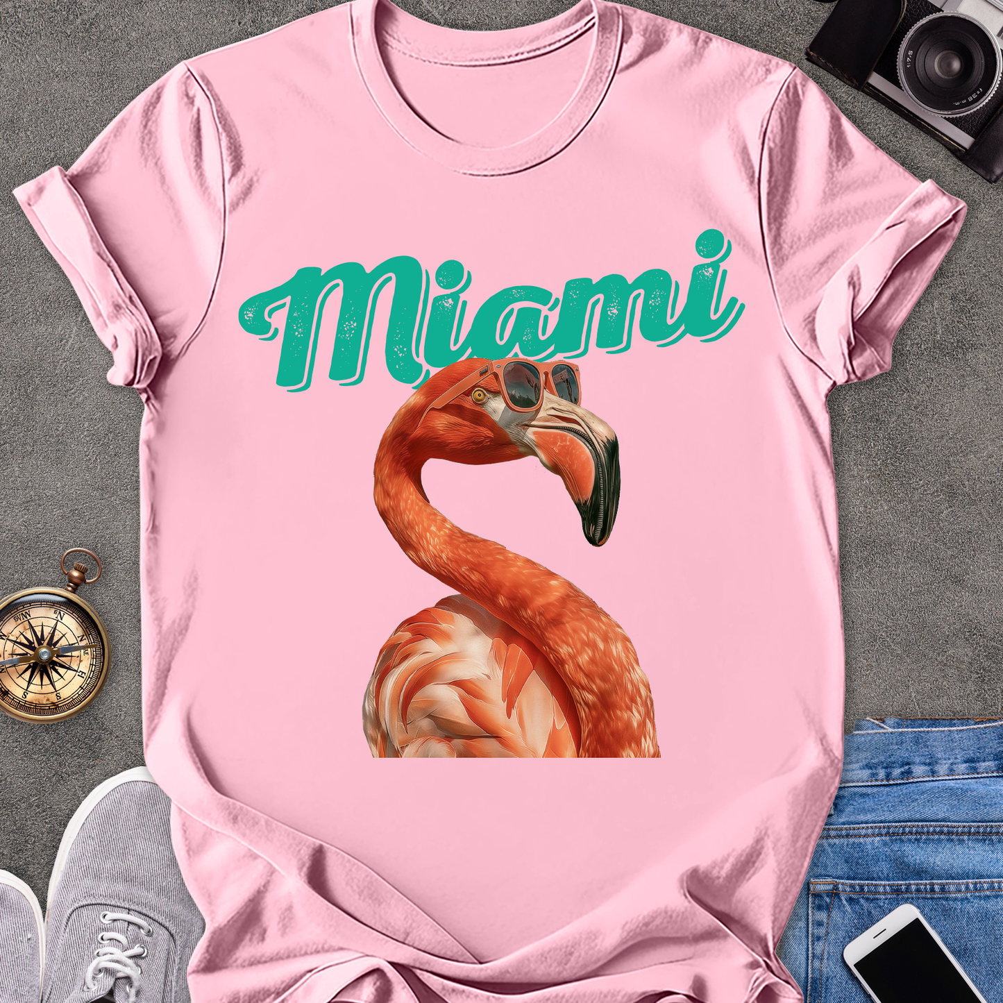 Miami| Unisex Softstyle T-Shirt | Florida Travel Tee