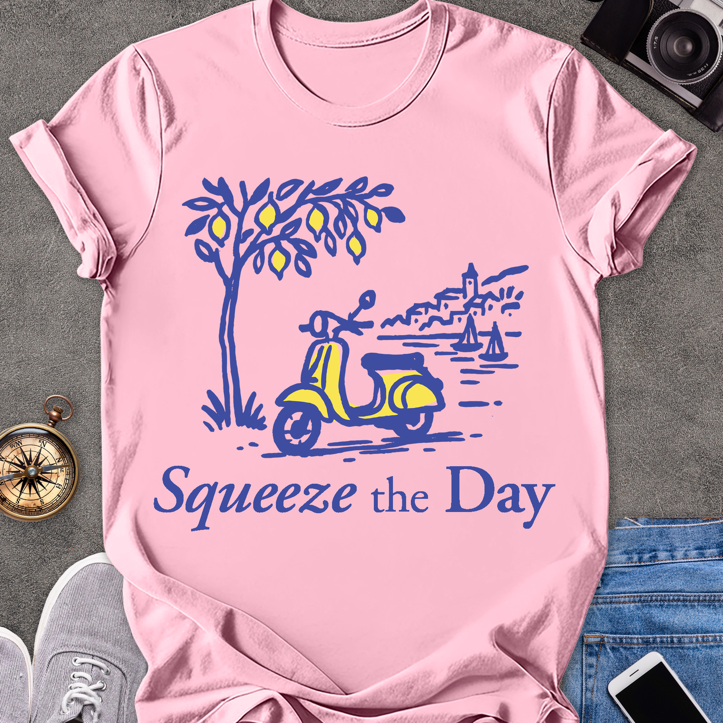 Squeeze the Day | Softstyle T-Shirt | Italy Travel Tee