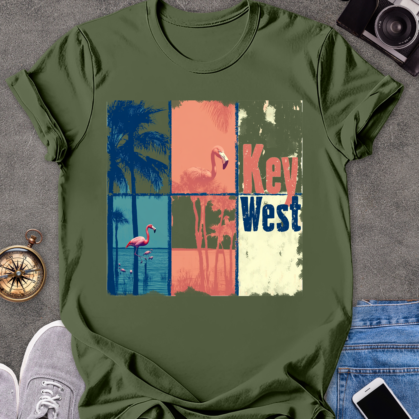 Key West| Unisex Softstyle T-Shirt | Florida Travel Tee