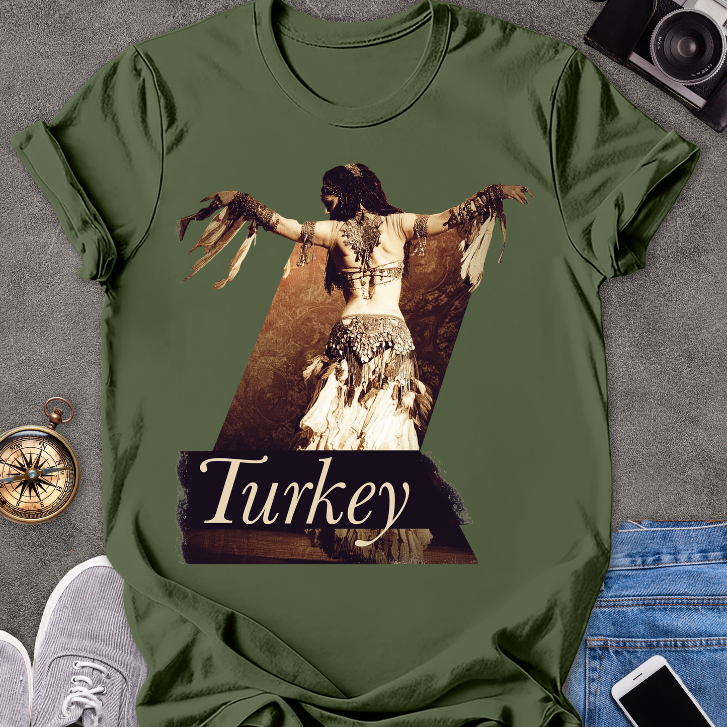 Turkey | Softstyle T-Shirt | Turkey Belly Dancer Travel Tee