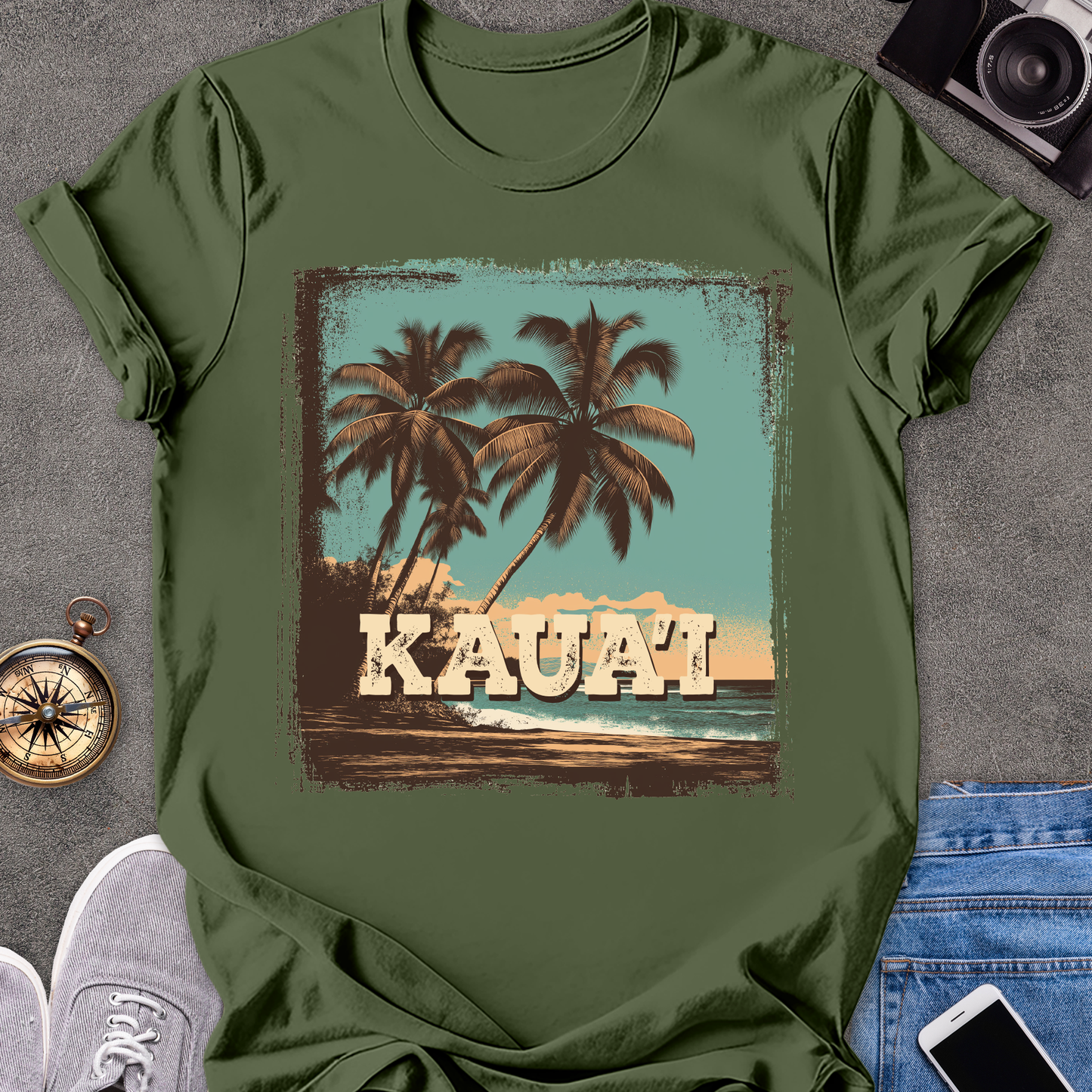 Kaua'i | Unisex Softstyle T-Shirt | Hawaii Travel Tee