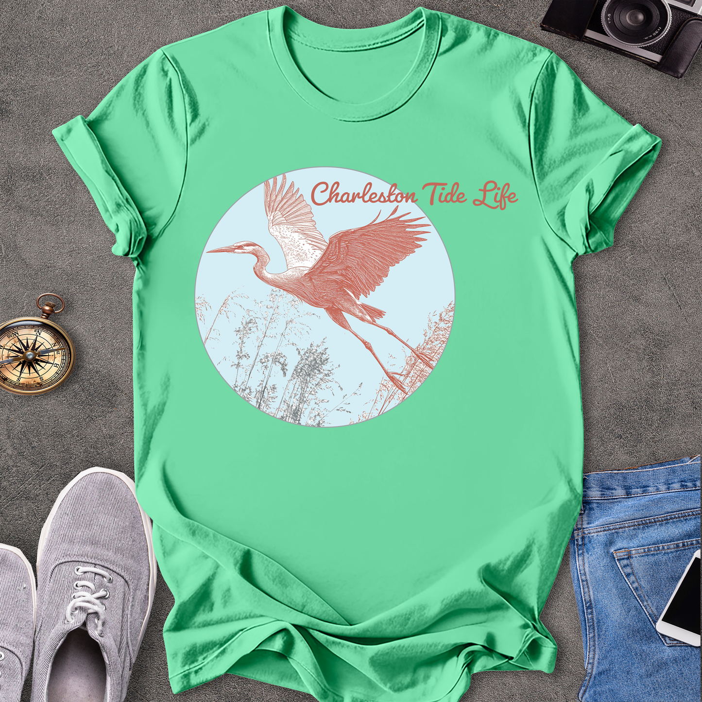 Charlestown Tide Life - South Carolina T-Shirt