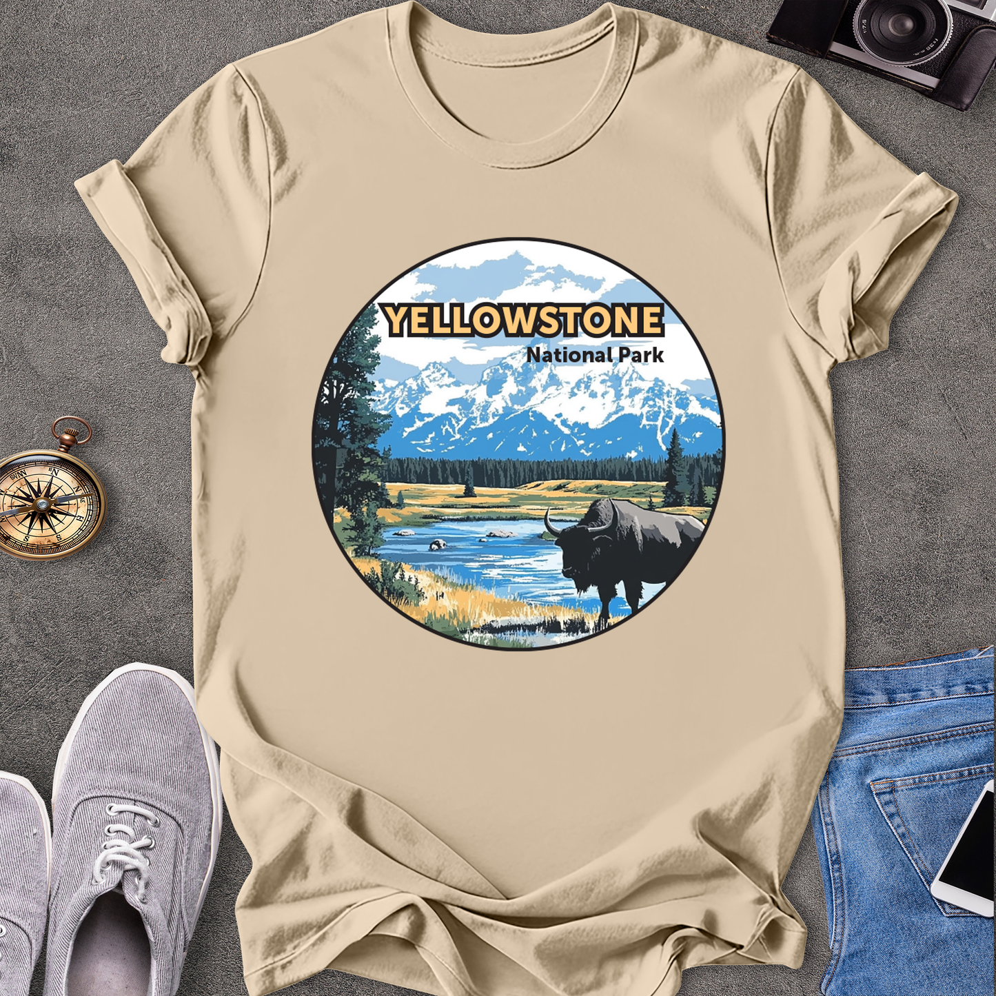 Yellowstone National Park, Wyoming T-Shirt