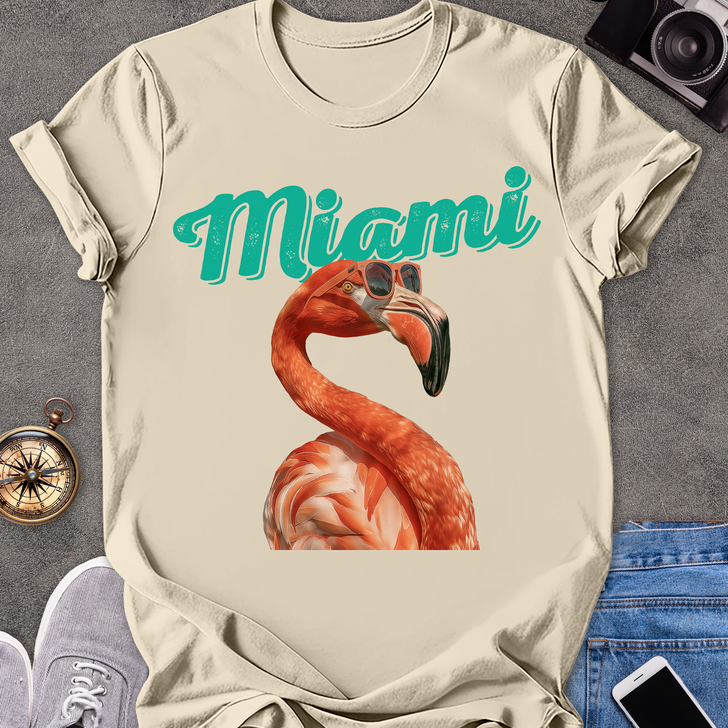 Miami| Unisex Softstyle T-Shirt | Florida Travel Tee