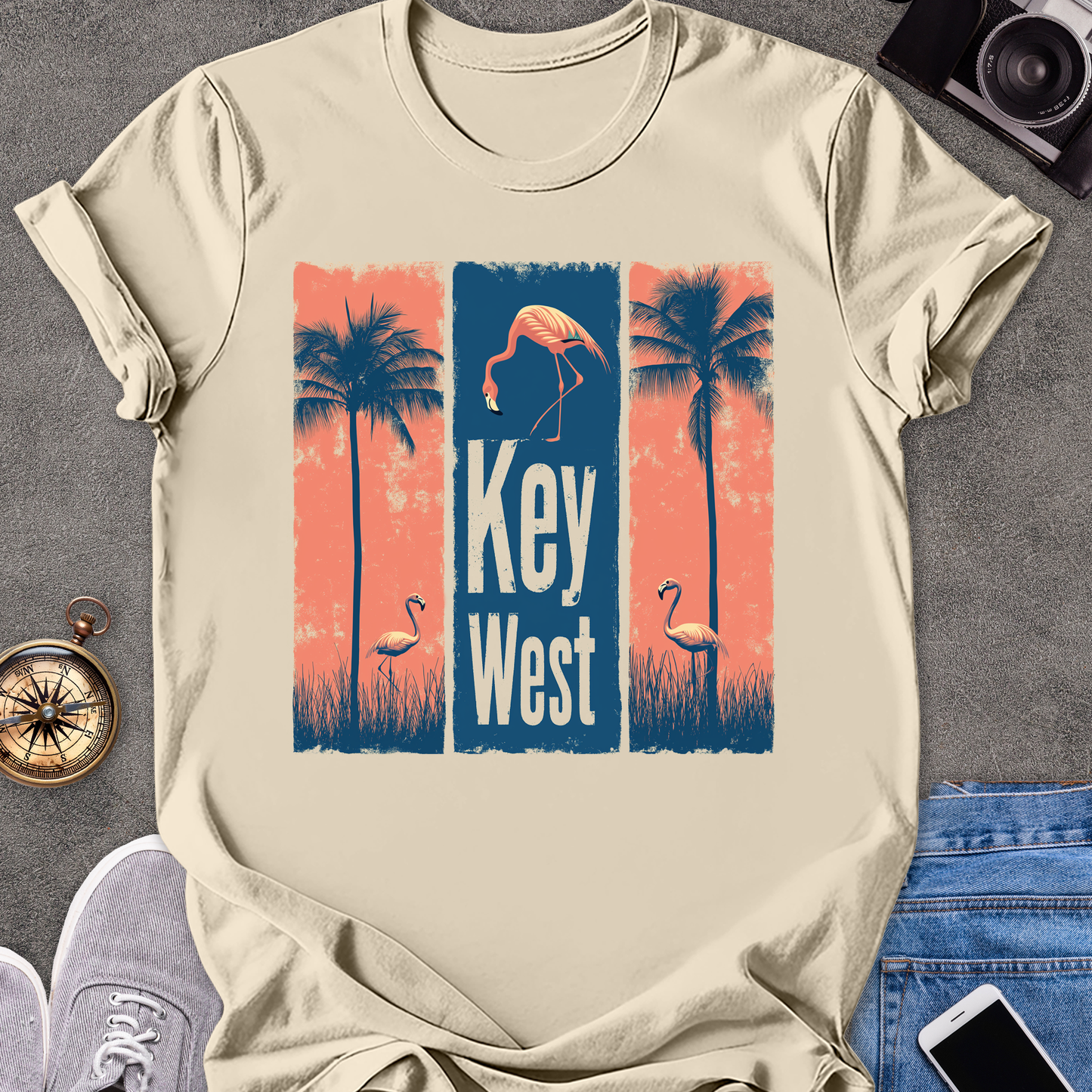 Key West| Unisex Softstyle T-Shirt | Florida Travel Tee
