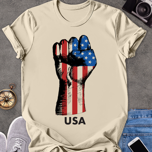 USA | Unisex Softstyle T-Shirt | USA Pride Travel Tee