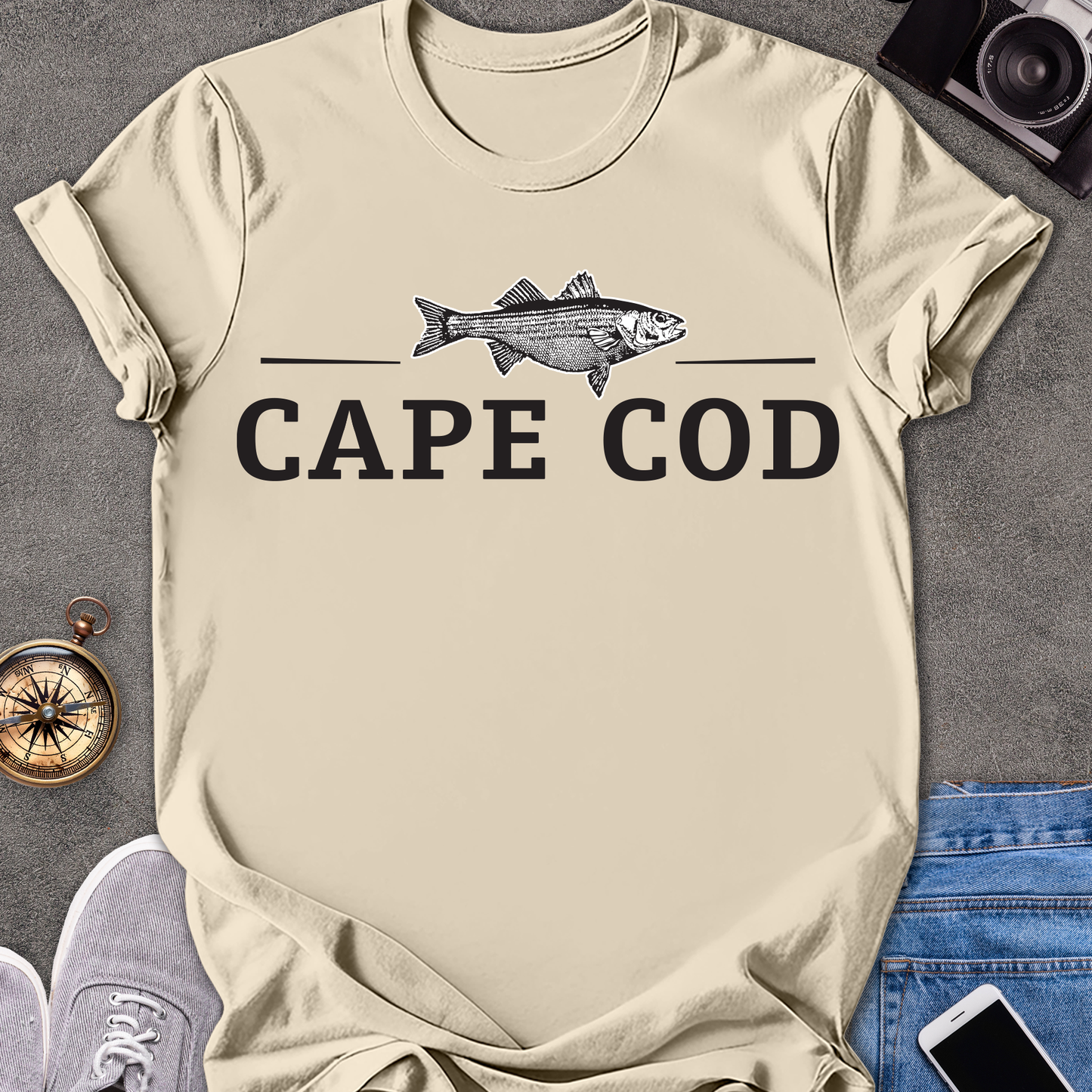 Cape Cod| Unisex Softstyle T-Shirt |Cape Cod Travel Tee