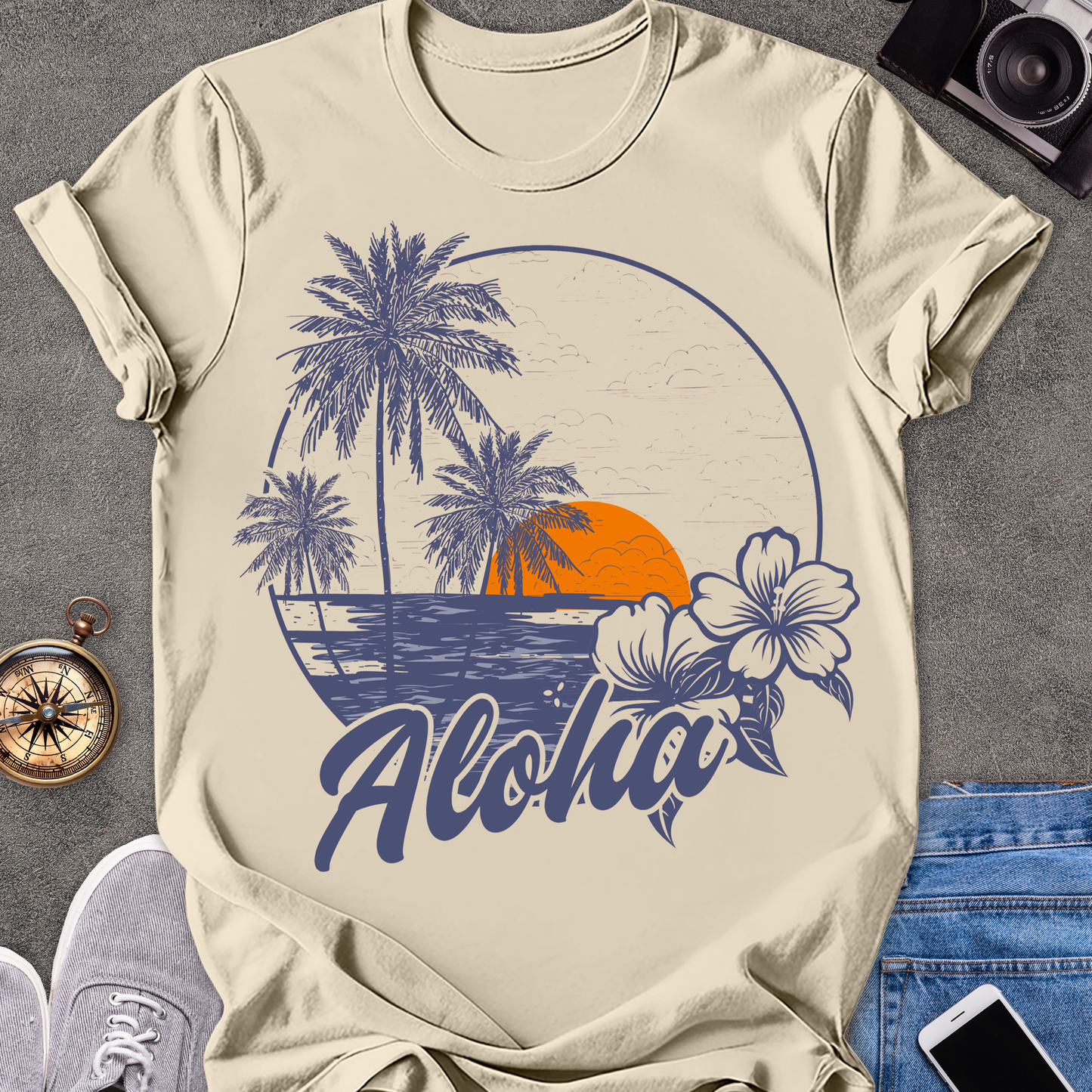 Aloha | Unisex Softstyle T-Shirt | Hawaii Travel Tee