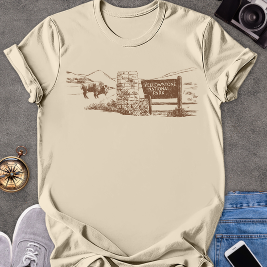 Yellowstone National Park | Unisex Softstyle T-Shirt | Adventure Lover Tee