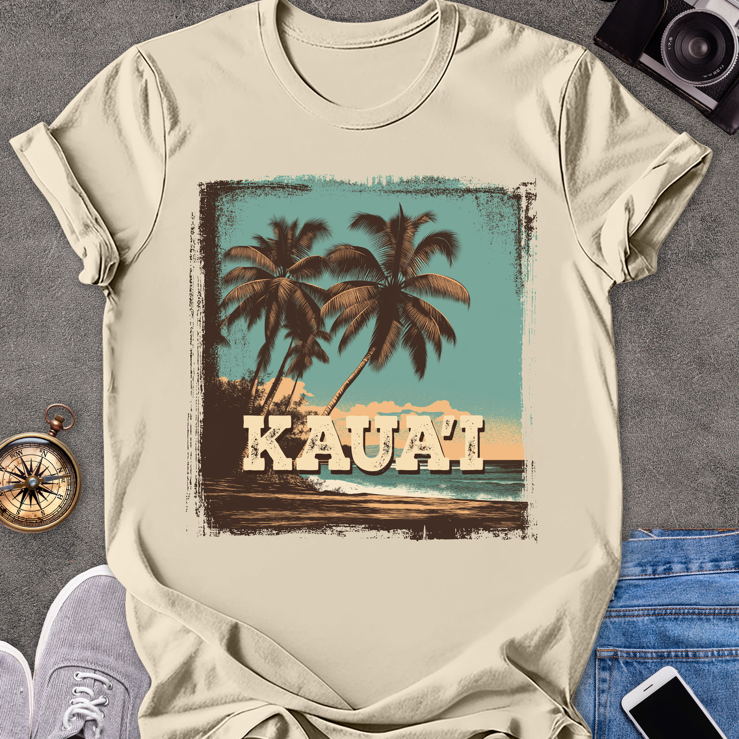 Kaua'i | Unisex Softstyle T-Shirt | Hawaii Travel Tee