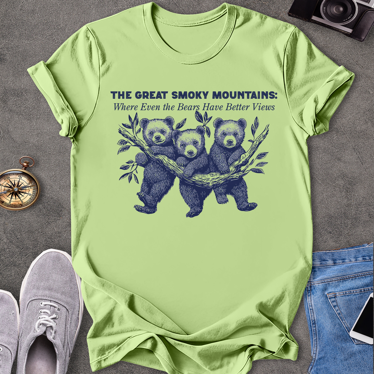 Where Even The Bears Have Better Views, The Great Smoky Mountains-Tennessee