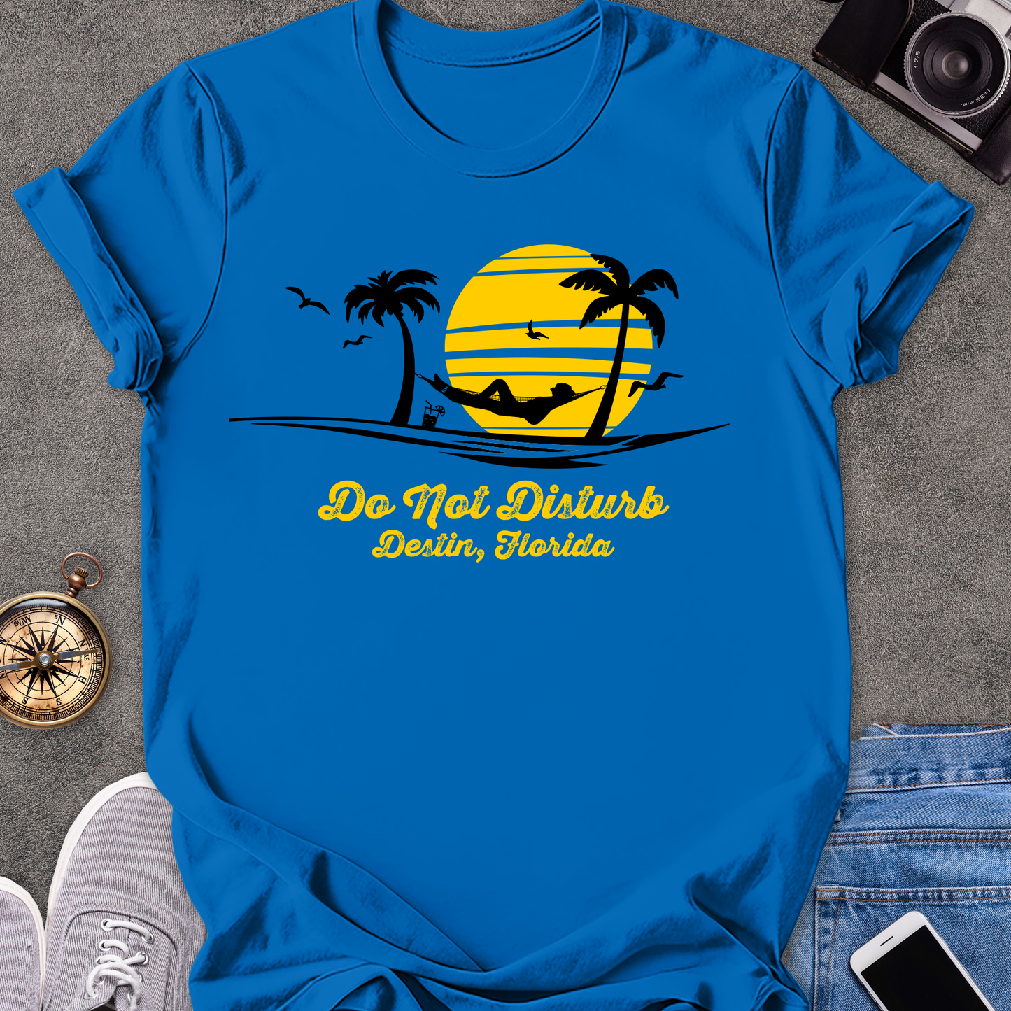 Do Not Disturb - Destin, Florida | Unisex Softstyle T-Shirt | Beach Lover Tee
