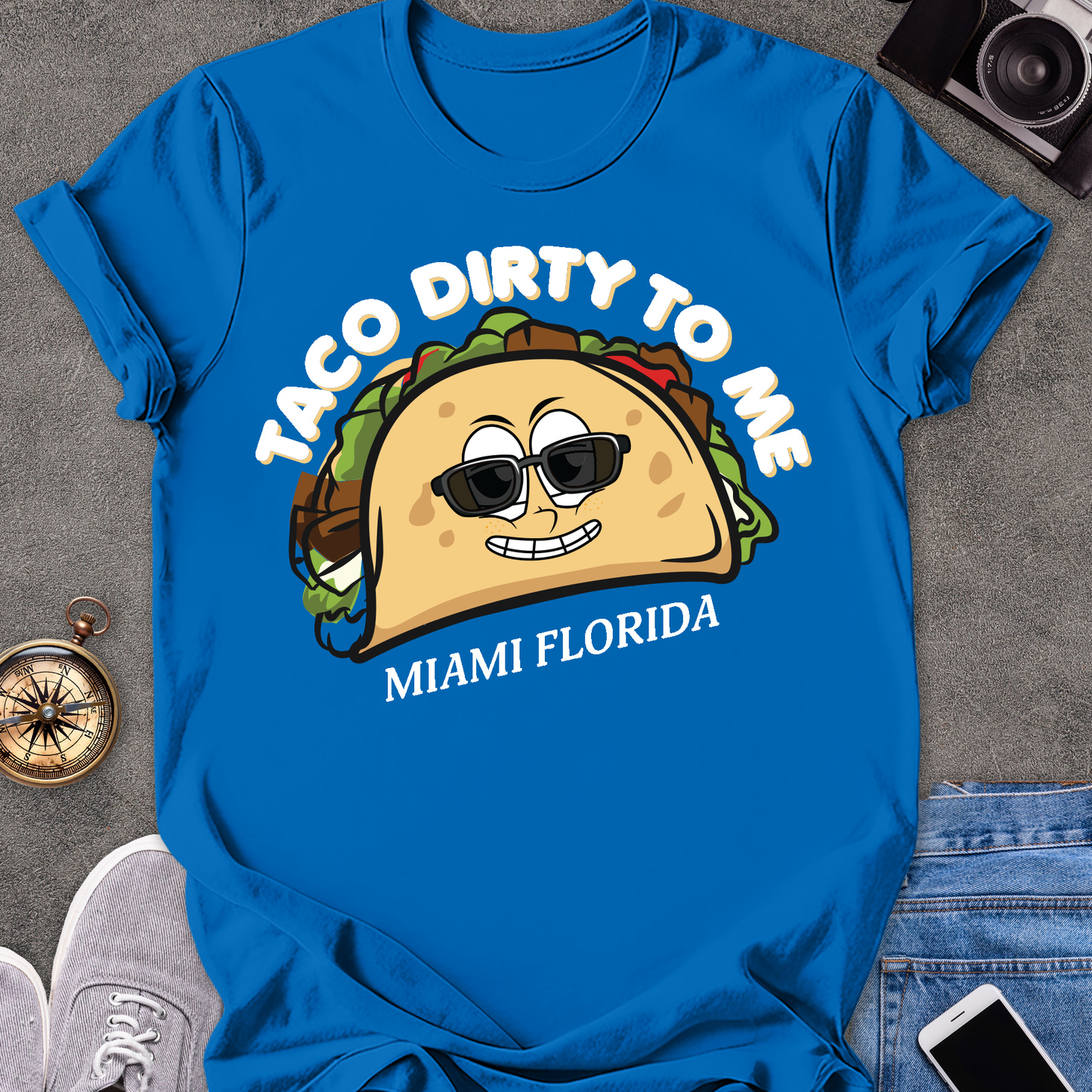 Taco Dirty To Me - Miami Florida | Unisex Softstyle T-Shirt | Foodie Travel Tee