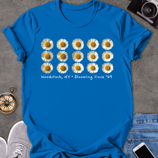 Woodstock, NY - Blooming Since '69 | Unisex Softstyle T-Shirt | New York Travel Tee