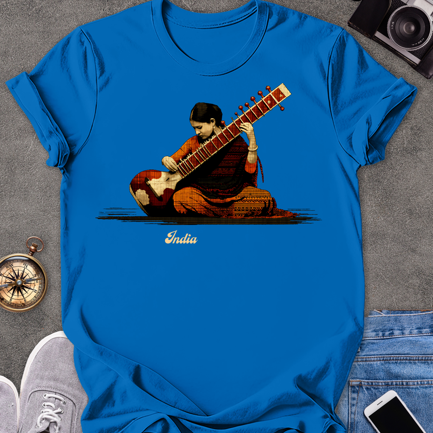 India | Unisex Softstyle T-Shirt | India Travel Tee