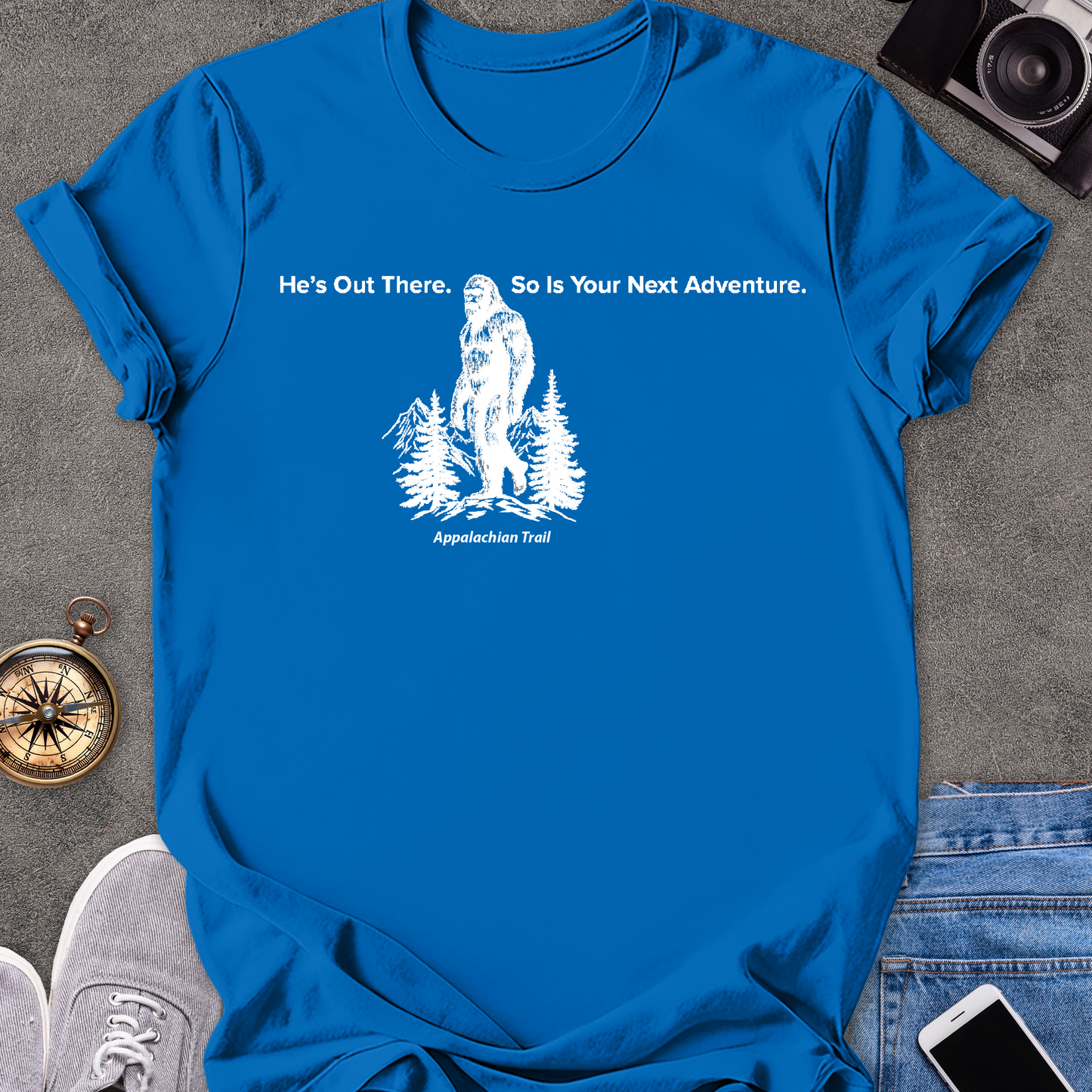 He's Out There. So Is Your Next Adventure-Appalachian Trail | Unisex Softstyle T-Shirt | Appalachian Trail Travel Tee
