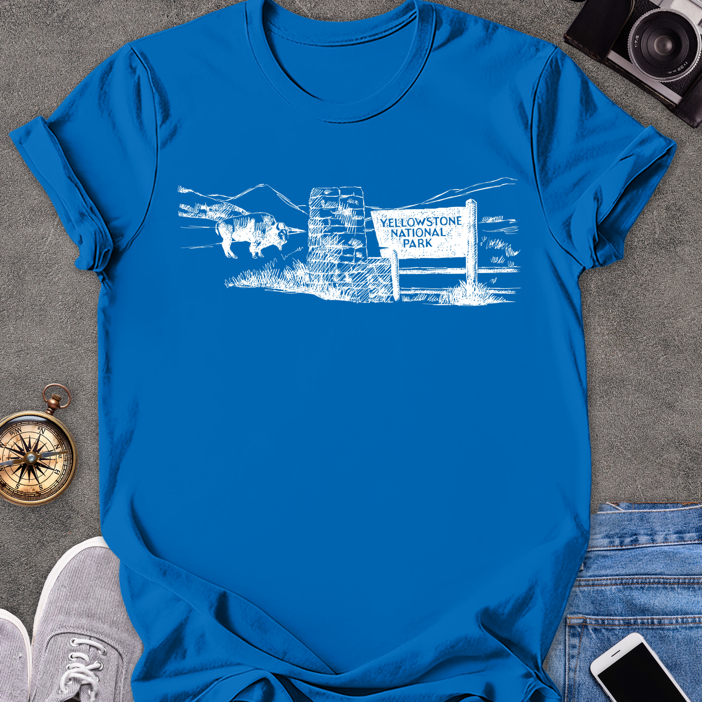 Yellowstone National Park | Unisex Softstyle T-Shirt | Adventure Lover Tee