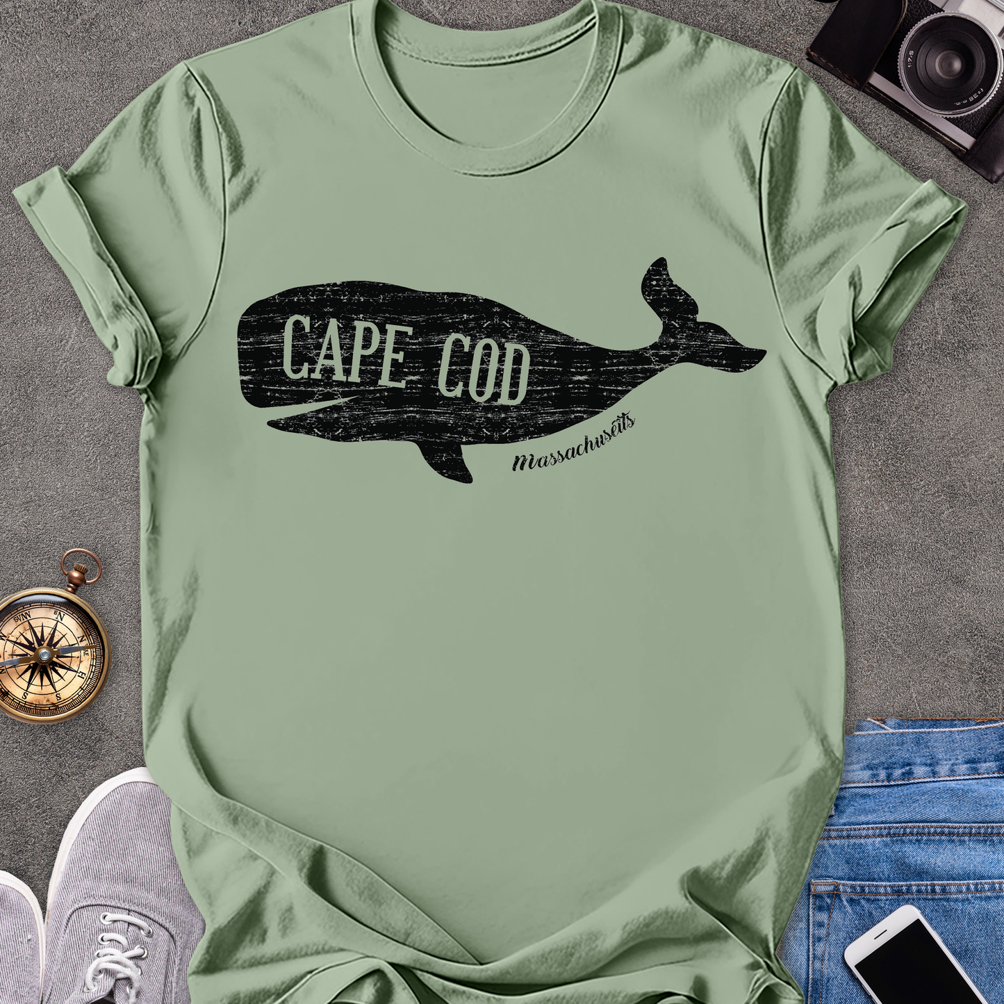 Cape Cod - Massachusetts | Unisex Softstyle T-Shirt | Travel and Beach Lover Tee